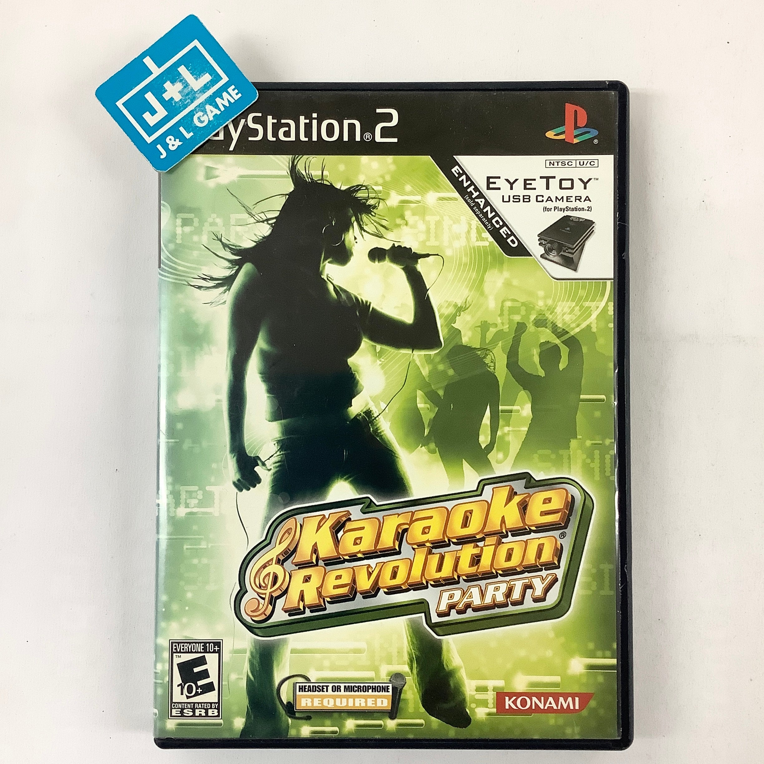 Karaoke Revolution Party - (PS2) PlayStation 2 [Pre-Owned] Video Games Konami   