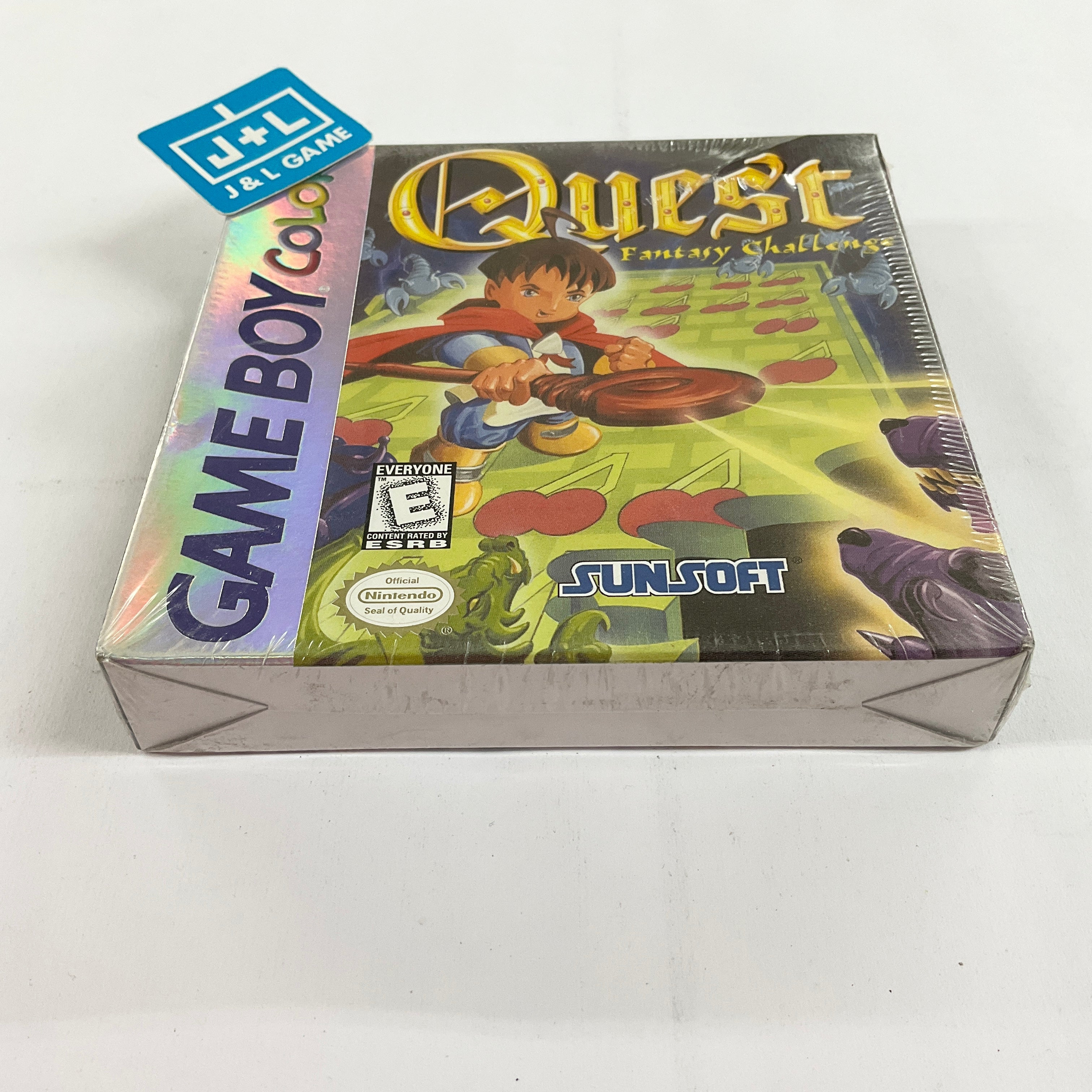 Quest: Fantasy Challenge - (GBC) Game Boy Color Video Games SunSoft   