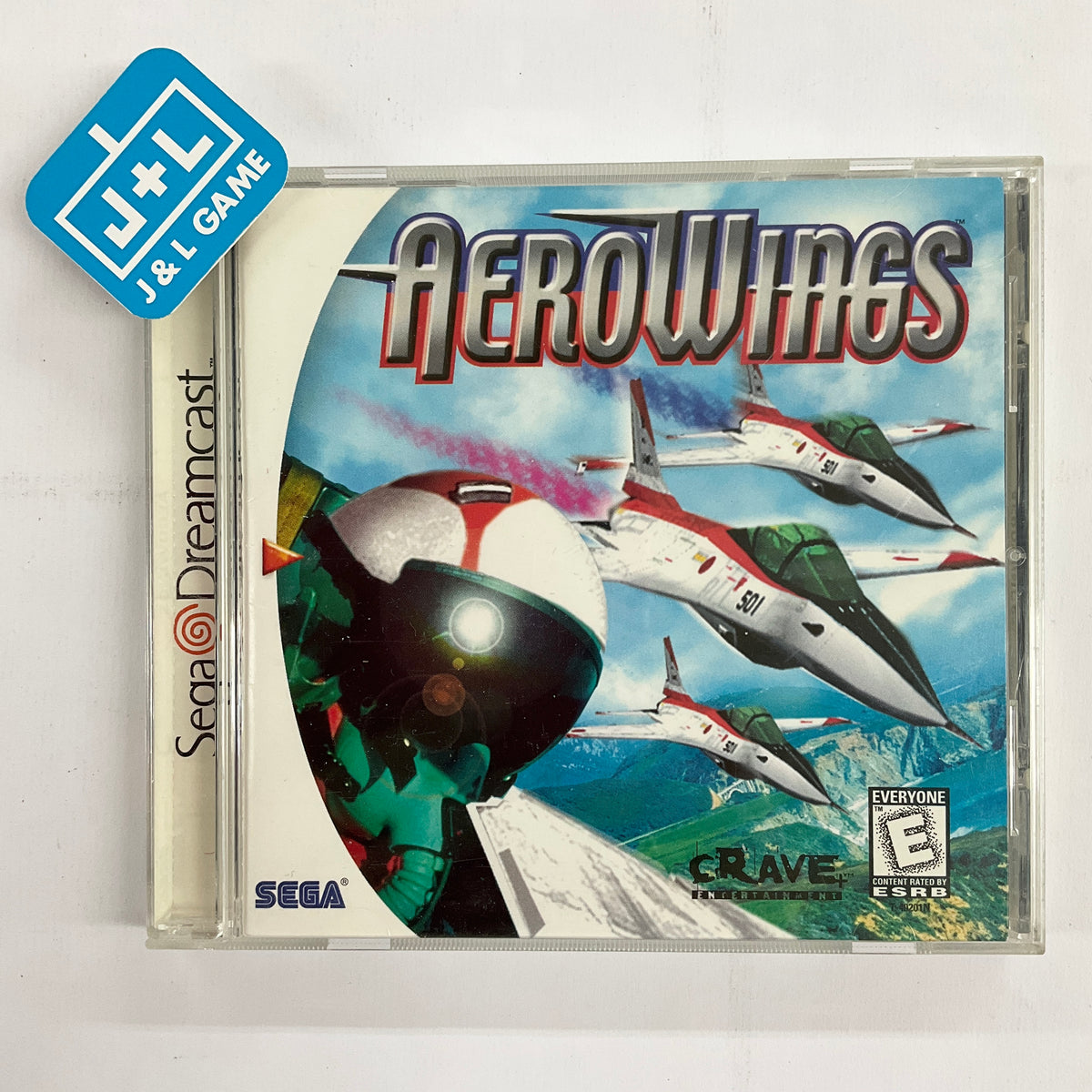 Jeu Sega Dreamcast : Aerowings - Complet - En Bon état