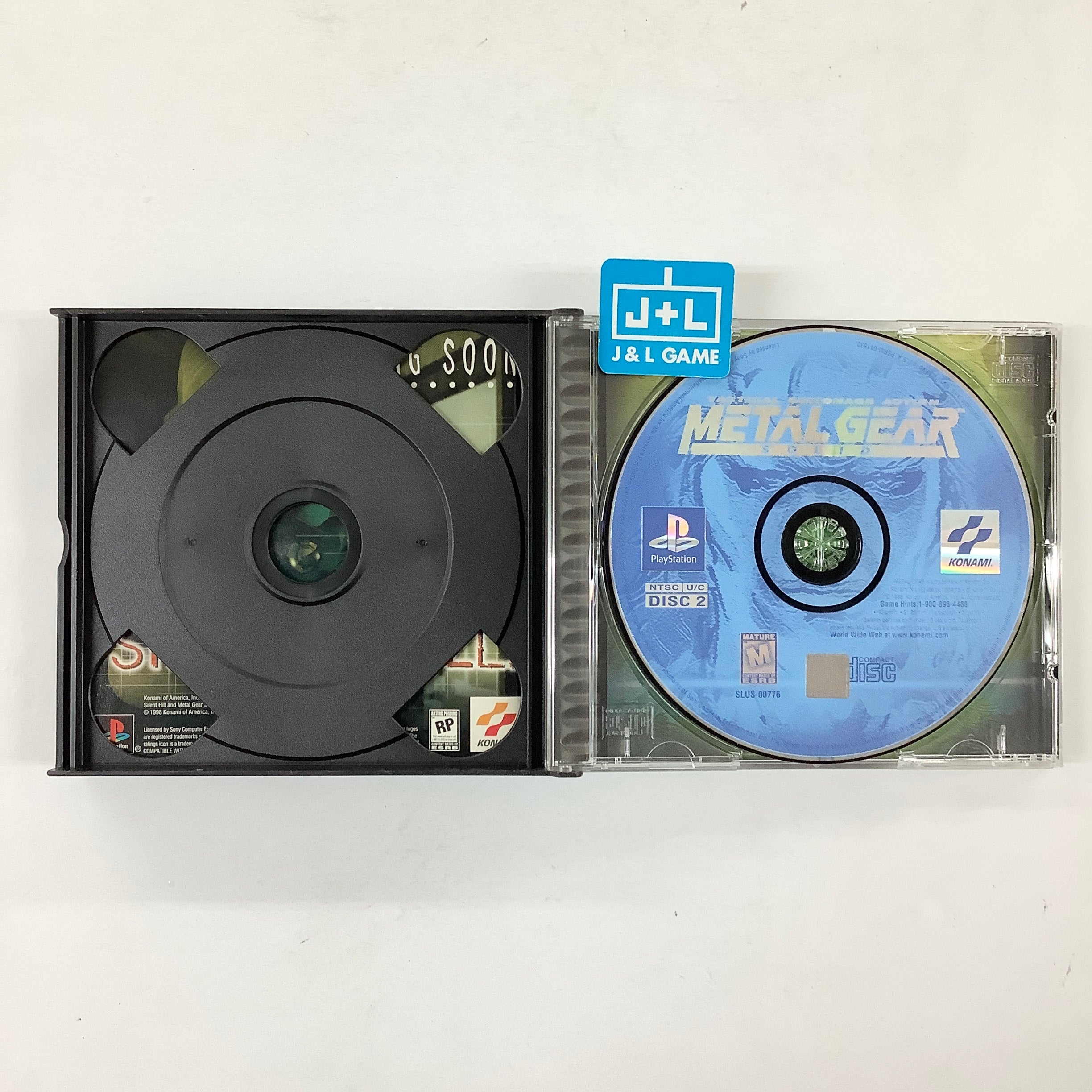 Metal Gear Solid - (PS1) PlayStation 1 [Pre-Owned] Video Games Konami   
