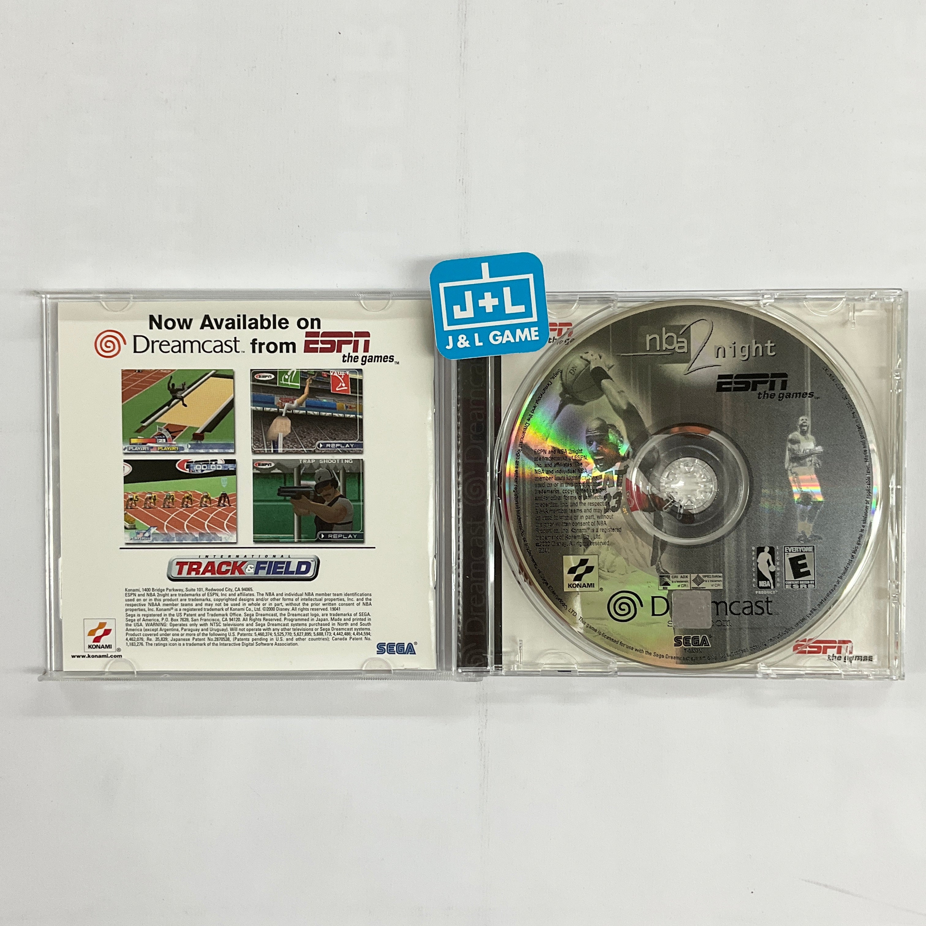 ESPN NBA 2Night - (DC) SEGA Dreamcast [Pre-Owned] Video Games Konami   
