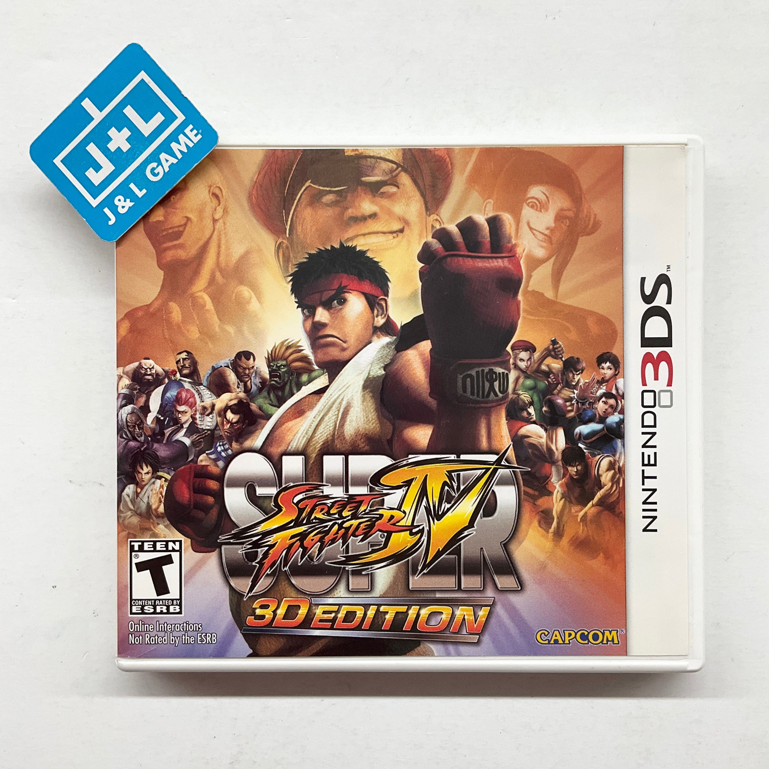 Super Street Fighter IV: 3D Edition - Nintendo 3DS [Pre-Owned] Video Games Capcom   