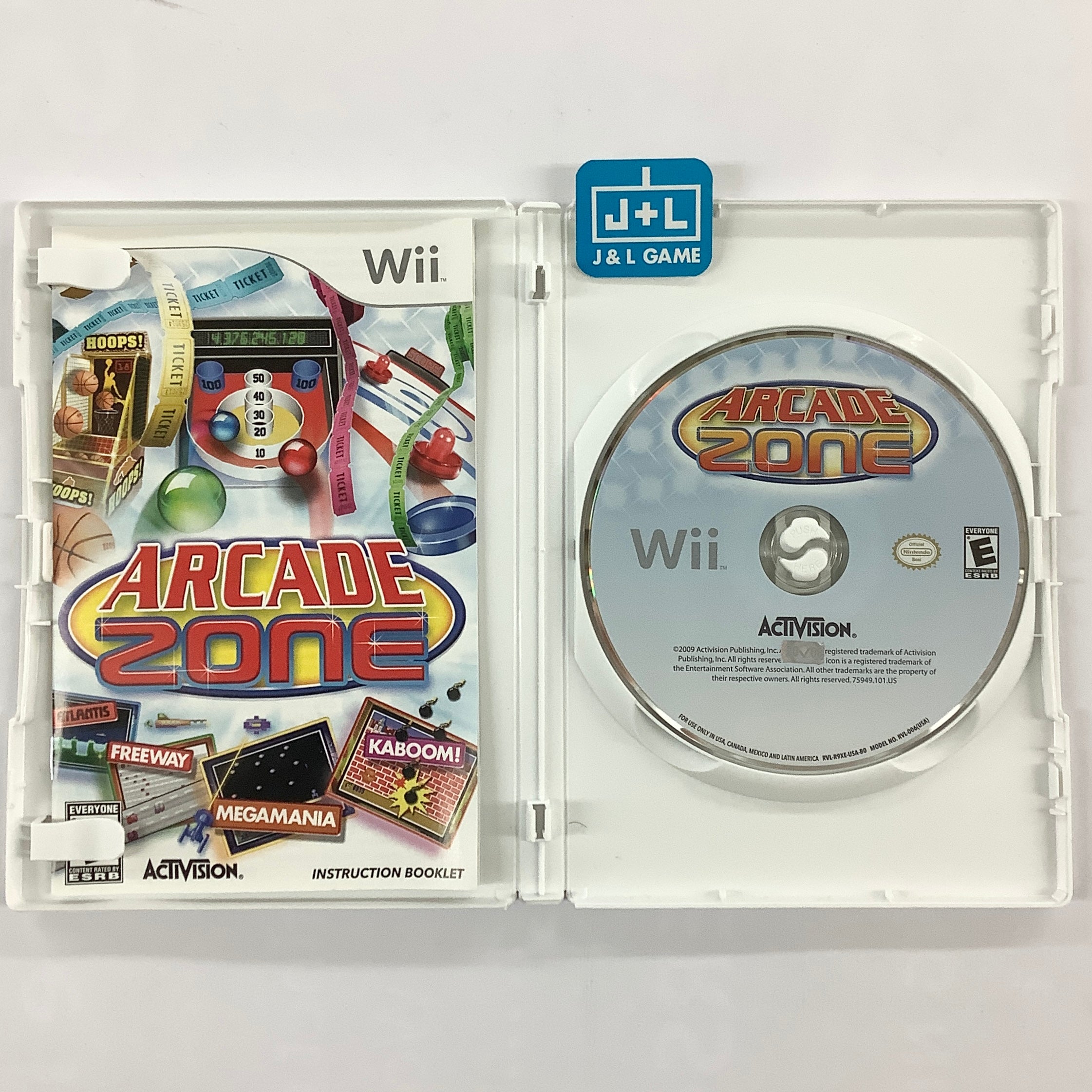 Arcade Zone - Nintendo Wii [Pre-Owned] Video Games Activision   