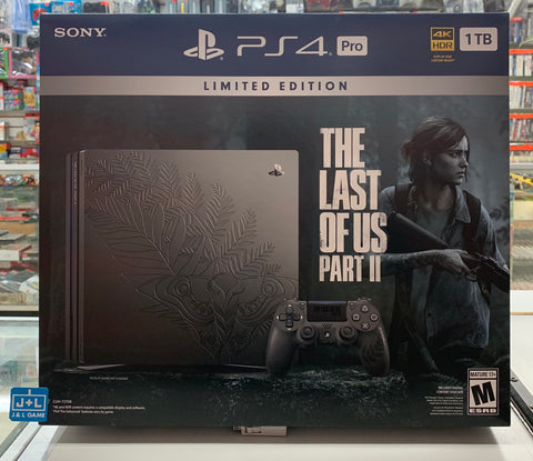 SONY PlayStation 4 Pro 1TB Limited Edition (The Last of Us Part 2 Console Bundle)  - (PS4) PlayStation 4 Consoles J&L Game   