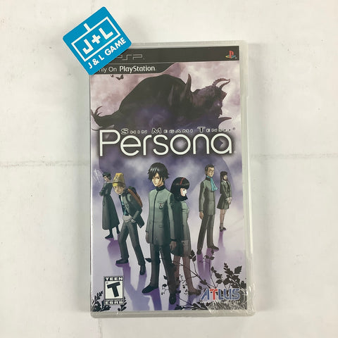 Shin Megami Tensei: Persona - Sony PSP Video Games Atlus   