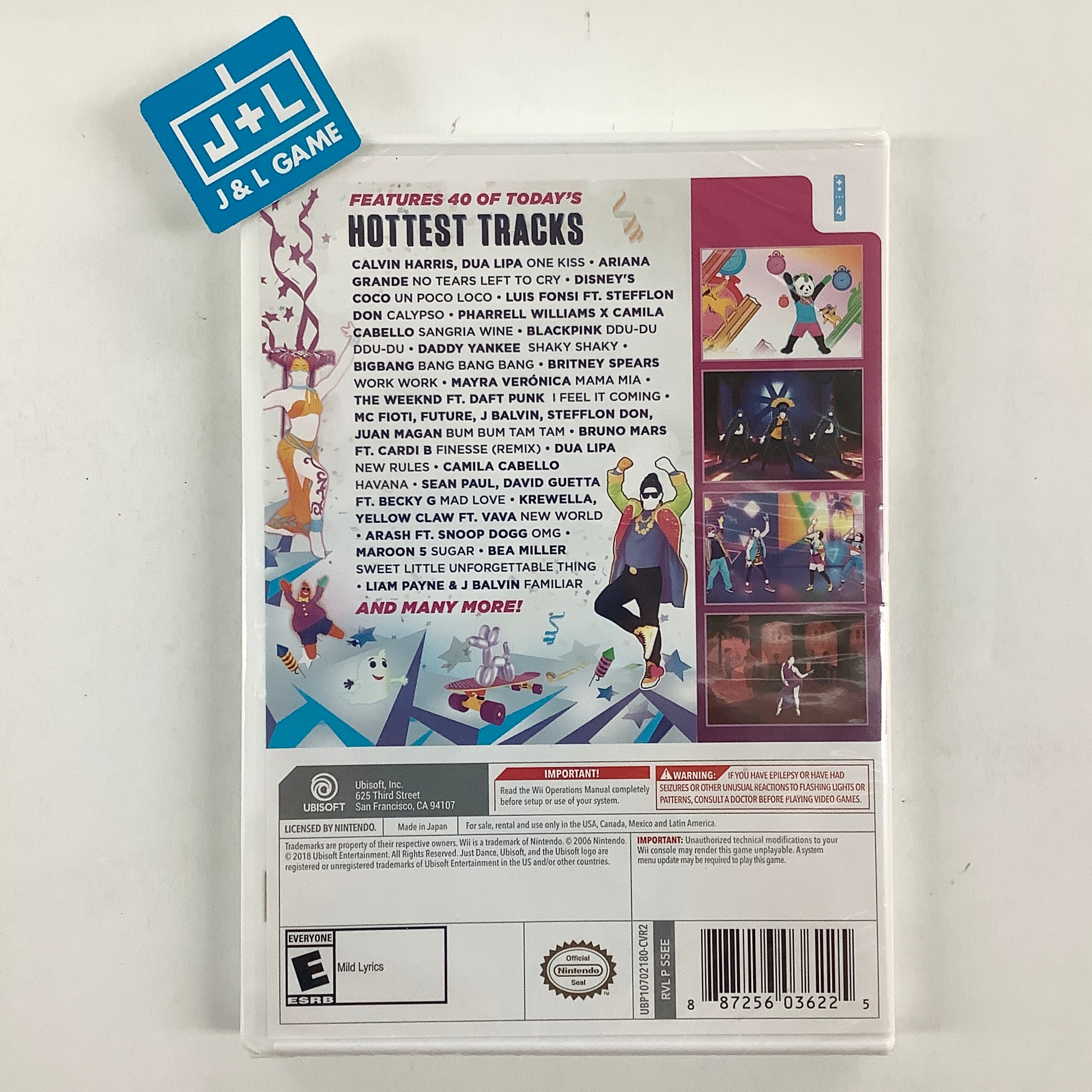 Just Dance 2019 - Nintendo Wii Video Games Ubisoft   