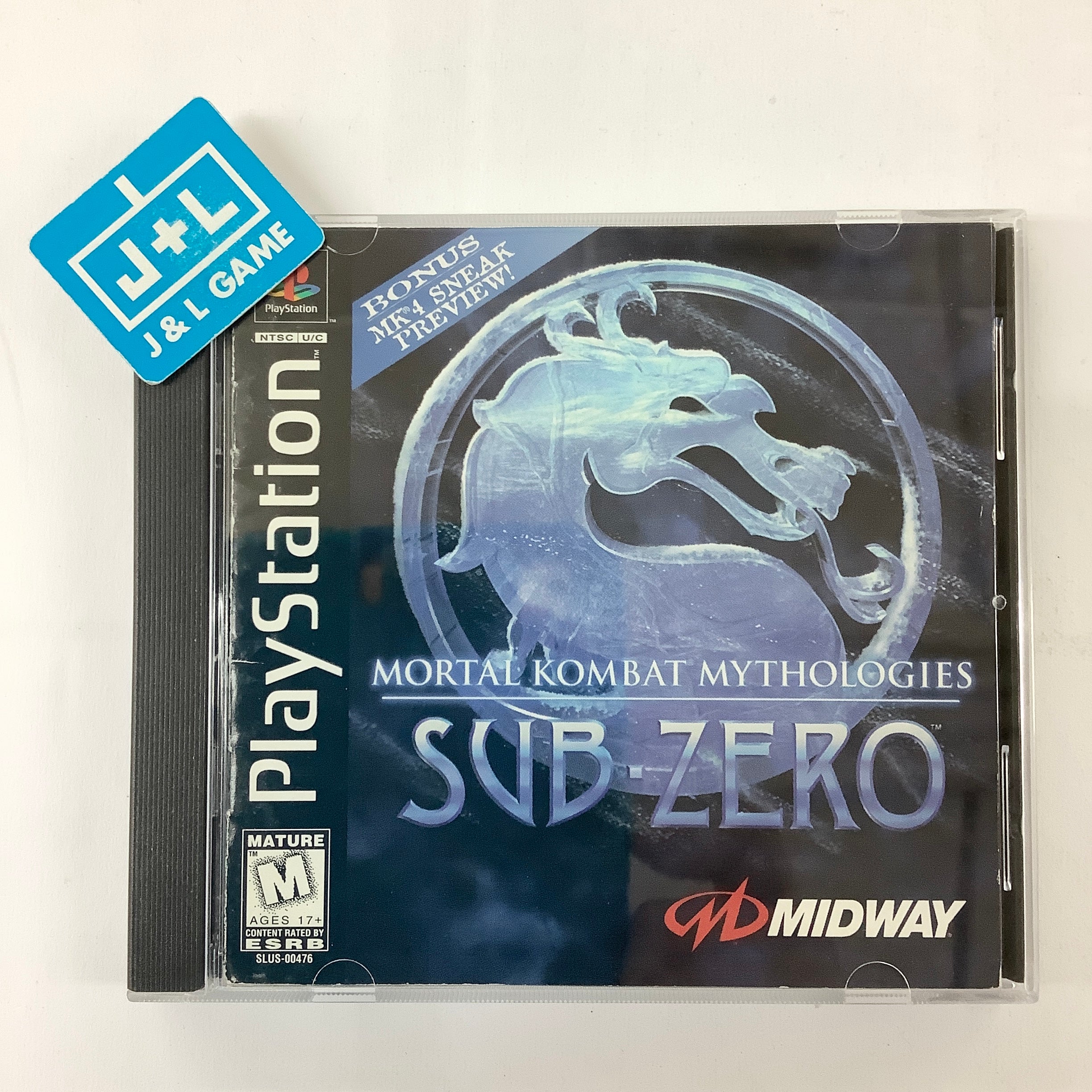 Mortal Kombat Mythologies: Sub-Zero - (PS1) PlayStation 1 [Pre-Owned] Video Games Midway   