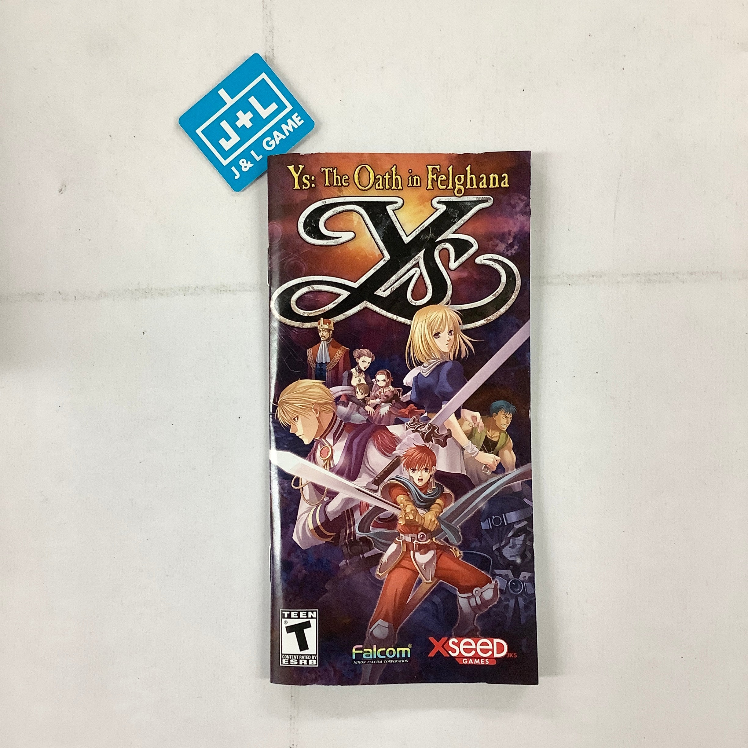 Ys: The Oath in Felghana - Sony PSP [Pre-Owned] | J&L Game