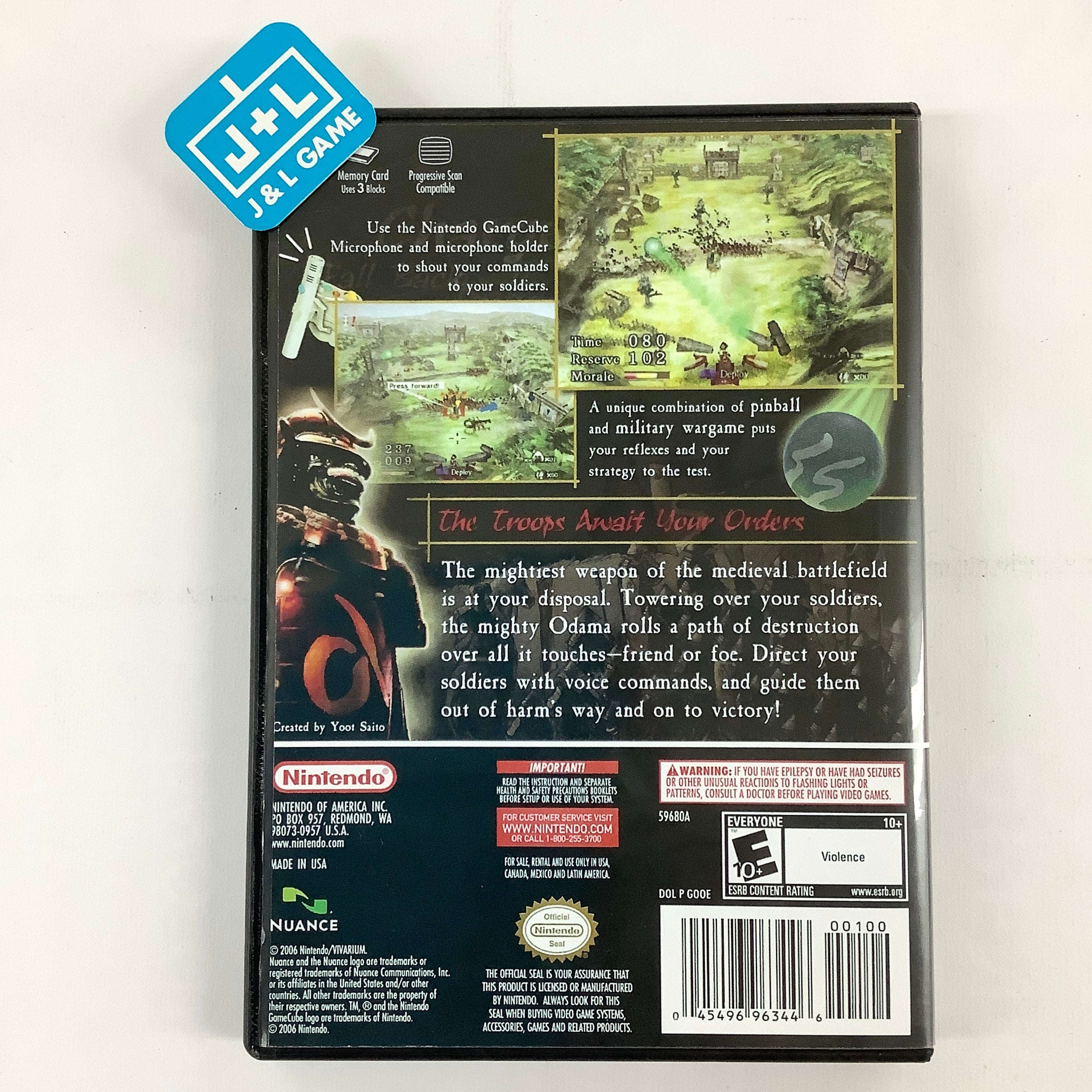 Odama - (GC) GameCube [Pre-Owned] Video Games Nintendo   