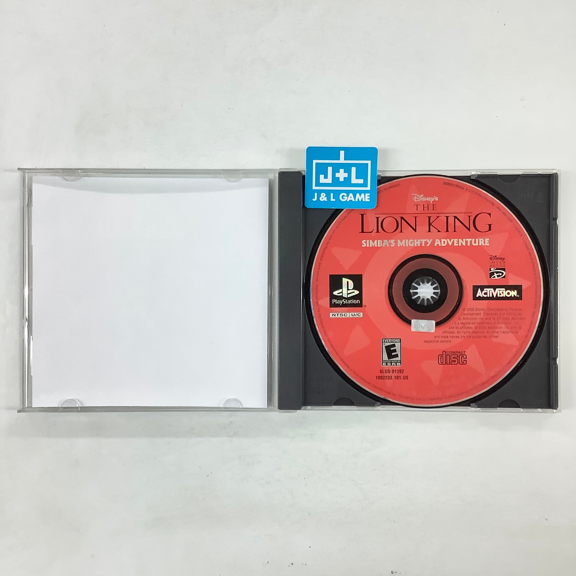 Disney's The Lion King: Simba's Mighty Adventure - (PS1) PlayStation 1 [Pre-Owned] Video Games Activision   