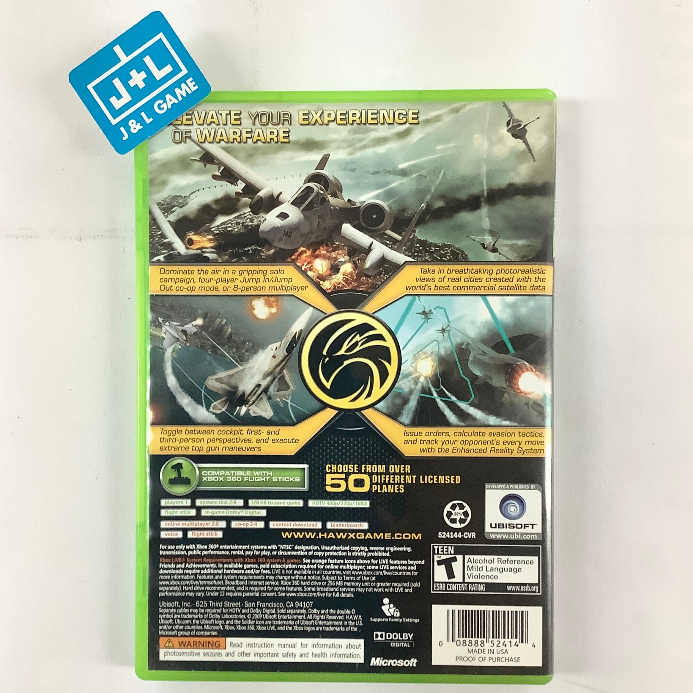 Tom Clancy's HAWX - Xbox 360 [Pre-Owned] Video Games Ubisoft   