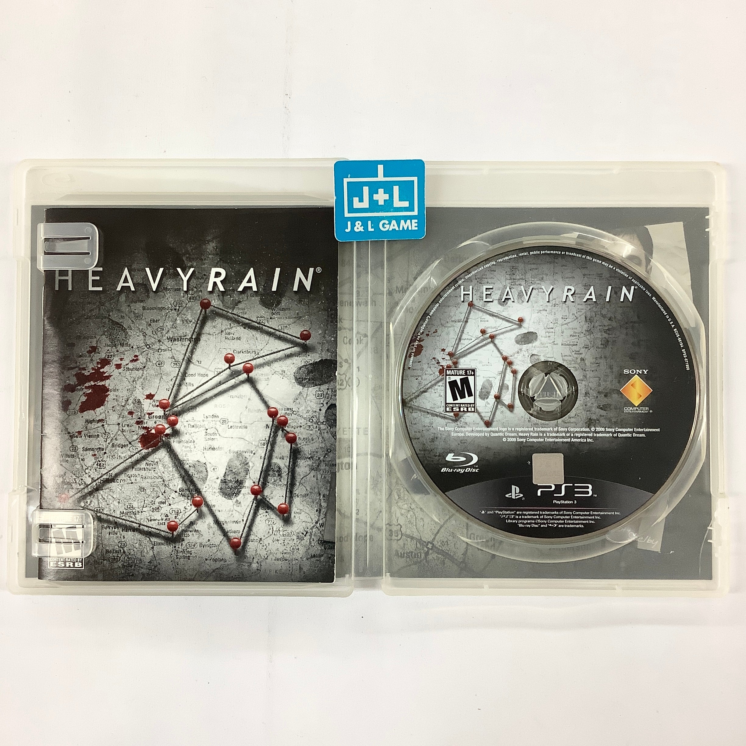 Heavy Rain - (PS3) PlayStation 3 [Pre-Owned] Video Games SCEI   
