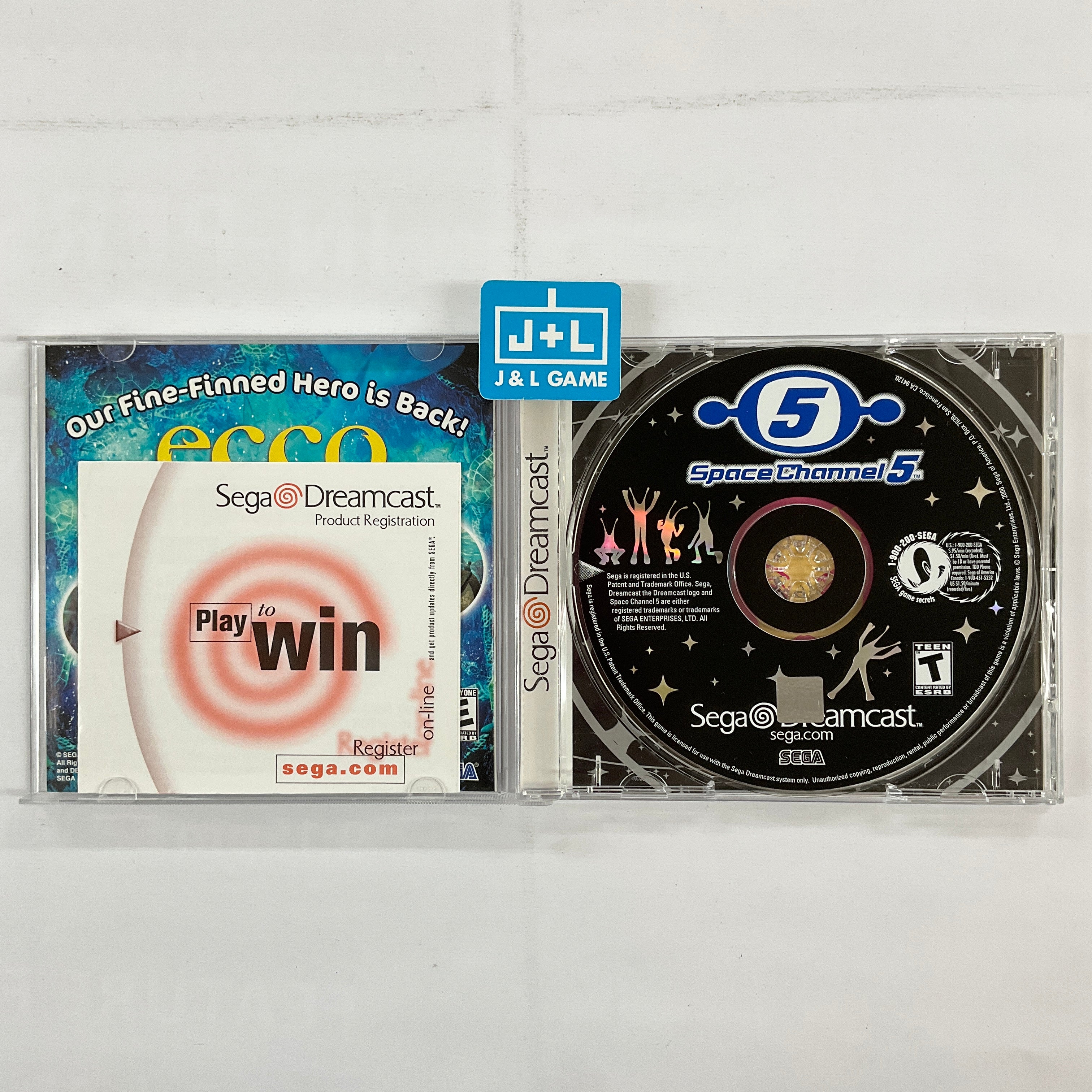 Space Channel 5 - (DC) SEGA Dreamcast [Pre-owned] Video Games Sega   