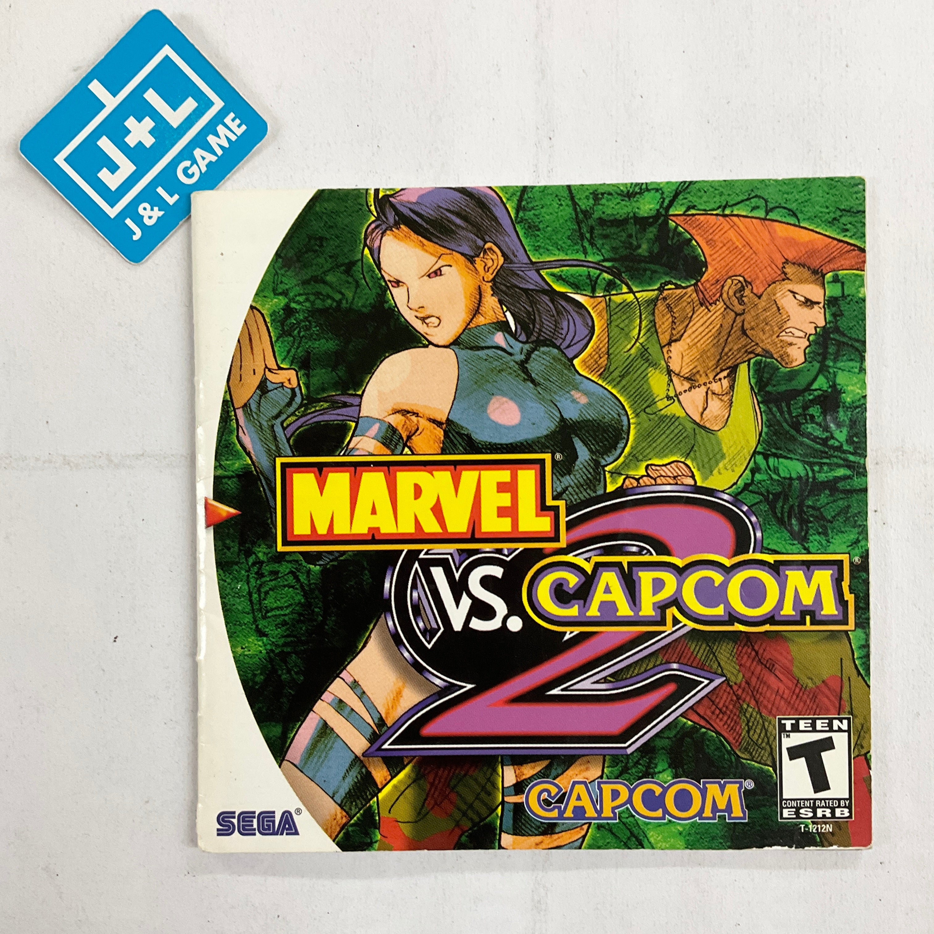 Marvel vs Capcom 2 - (DC) SEGA Dreamcast  [Pre-Owned] Video Games Capcom   
