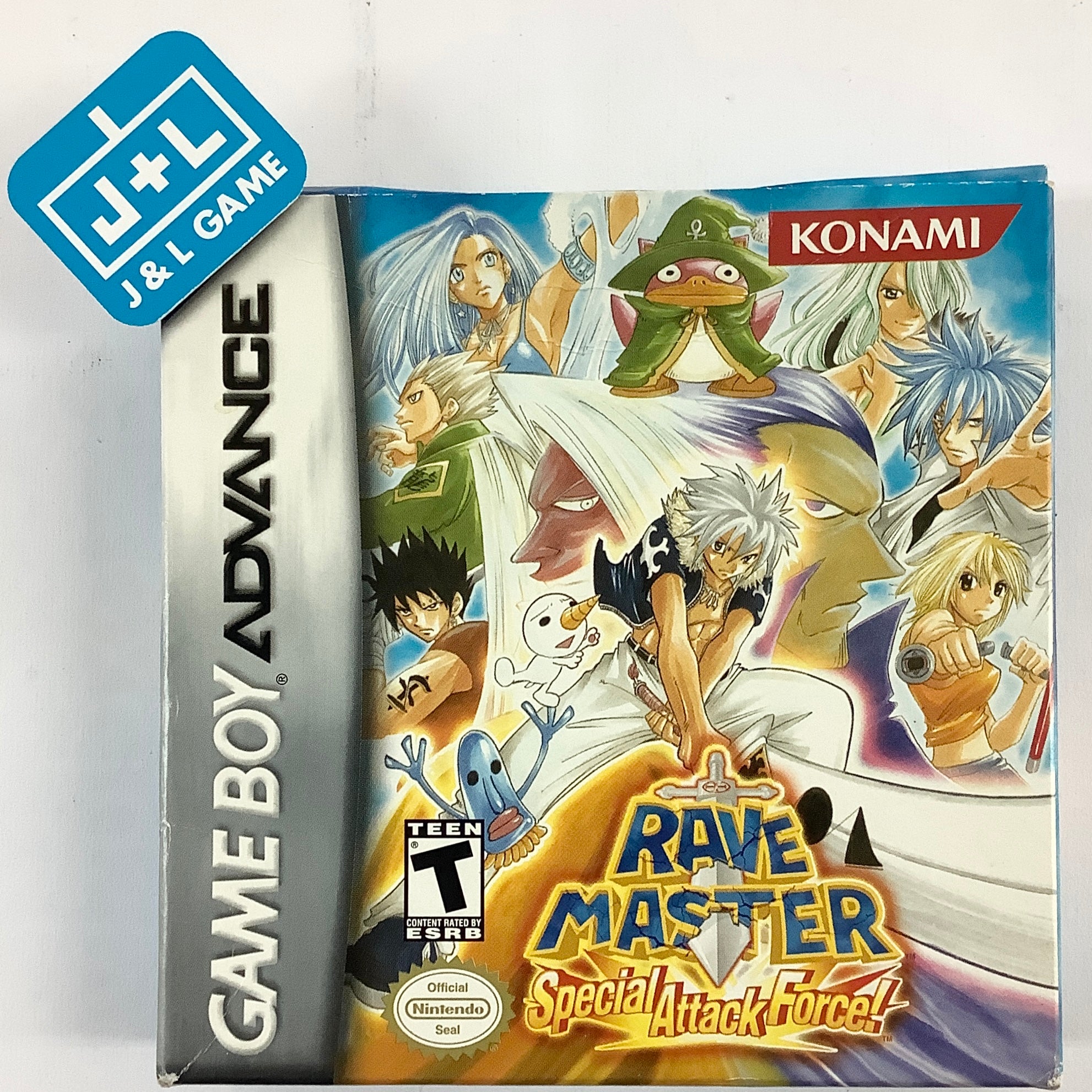 Rave Master: Special Attack Force! - (GBA) Game Boy Advance [Pre-Owned] Video Games Konami   