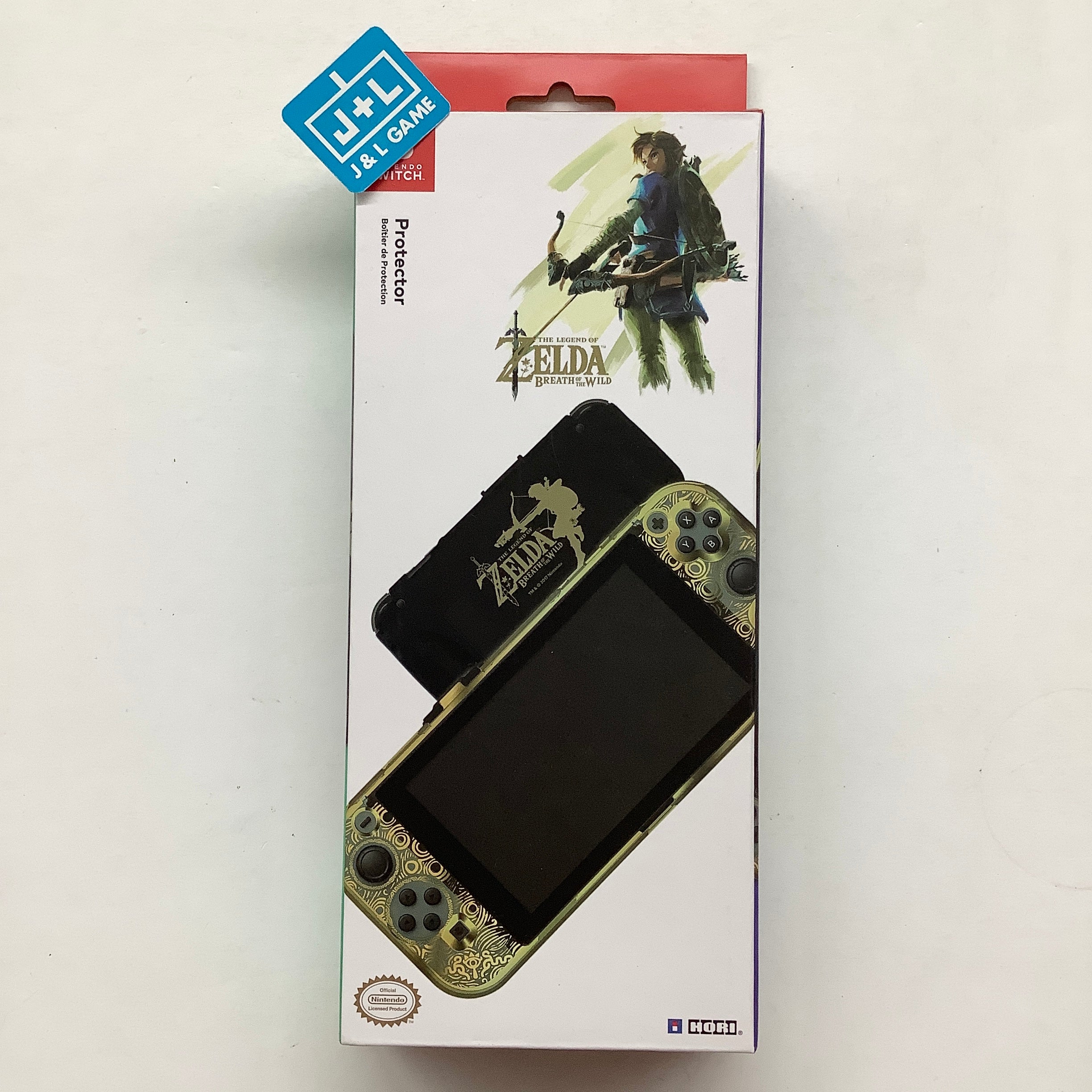 HORI Nintendo Switch Protector (The Legend of Zelda: Breath of the Wild) - (NSW) Nintendo Switch Accessories Hori   