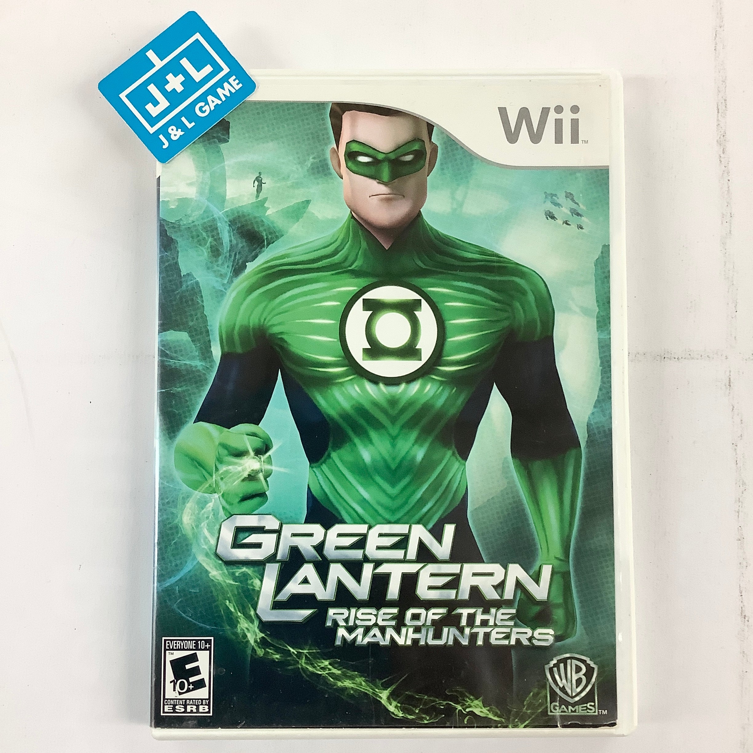 Green Lantern: Rise of the Manhunters - Nintendo Wii [Pre-Owned] Video Games Warner Bros. Interactive Entertainment   