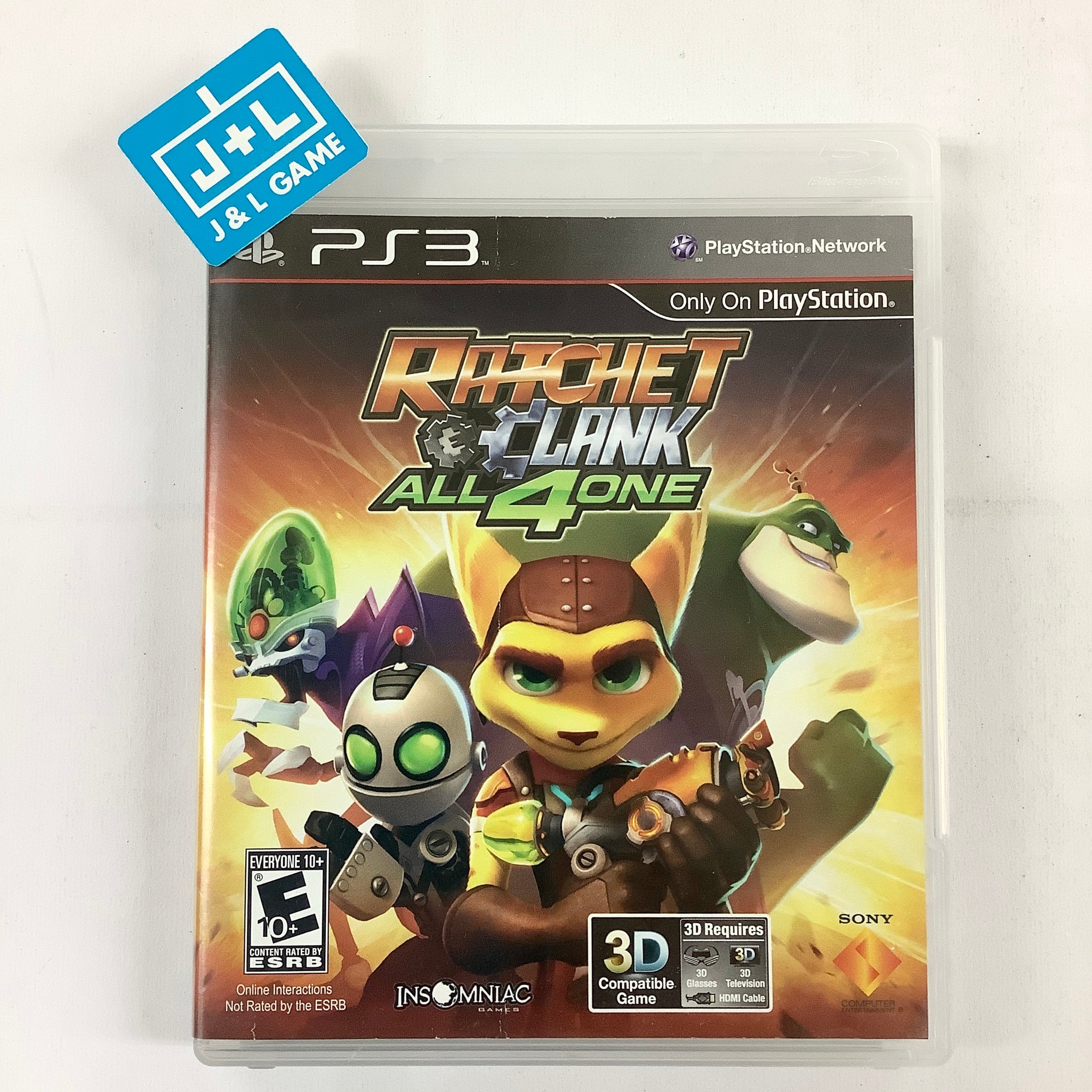 Ratchet & Clank: All 4 One - (PS3) Playstation 3 [Pre-Owned] Video Games Insomniac Games   