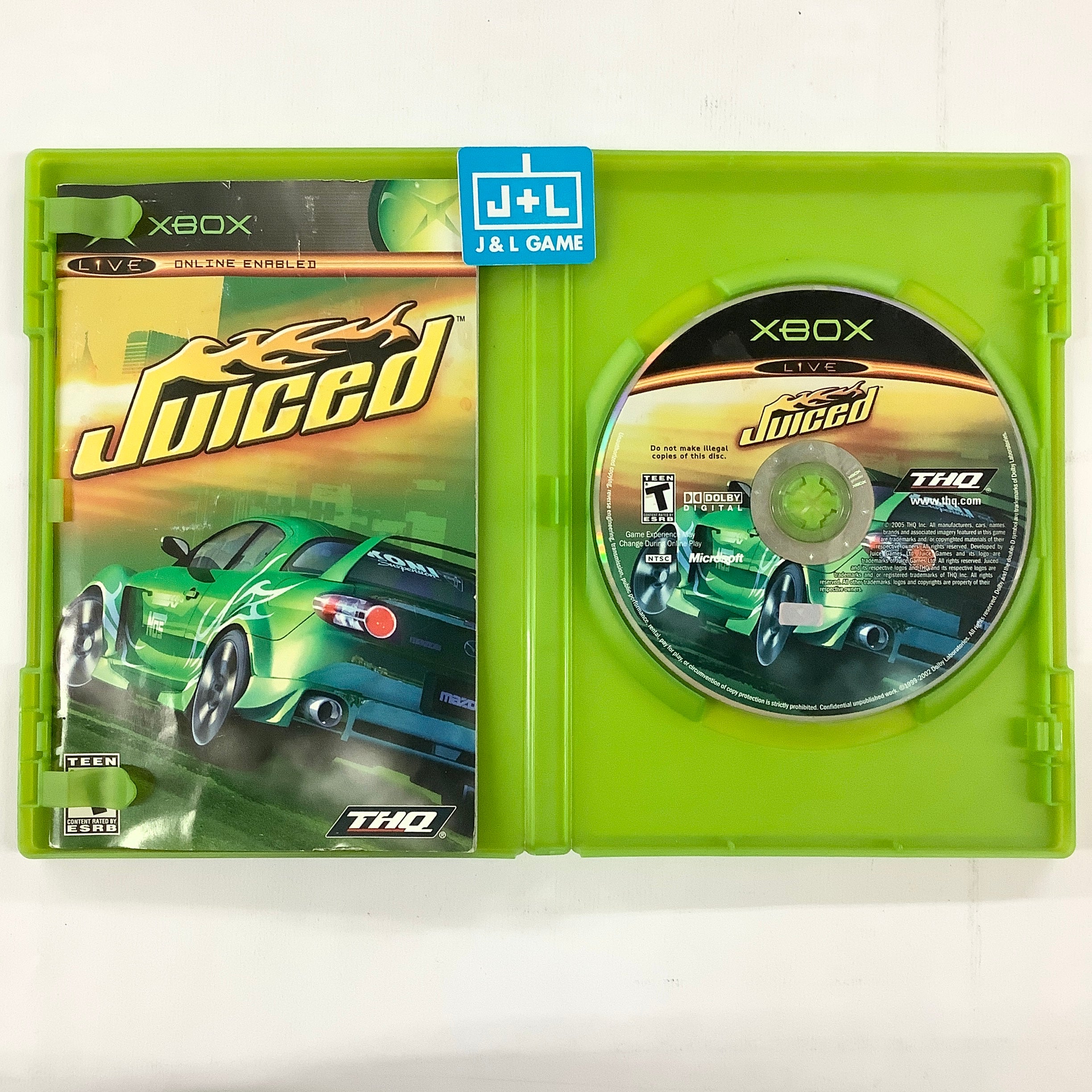 Juiced - (XB) Xbox [Pre-Owned] Video Games THQ   