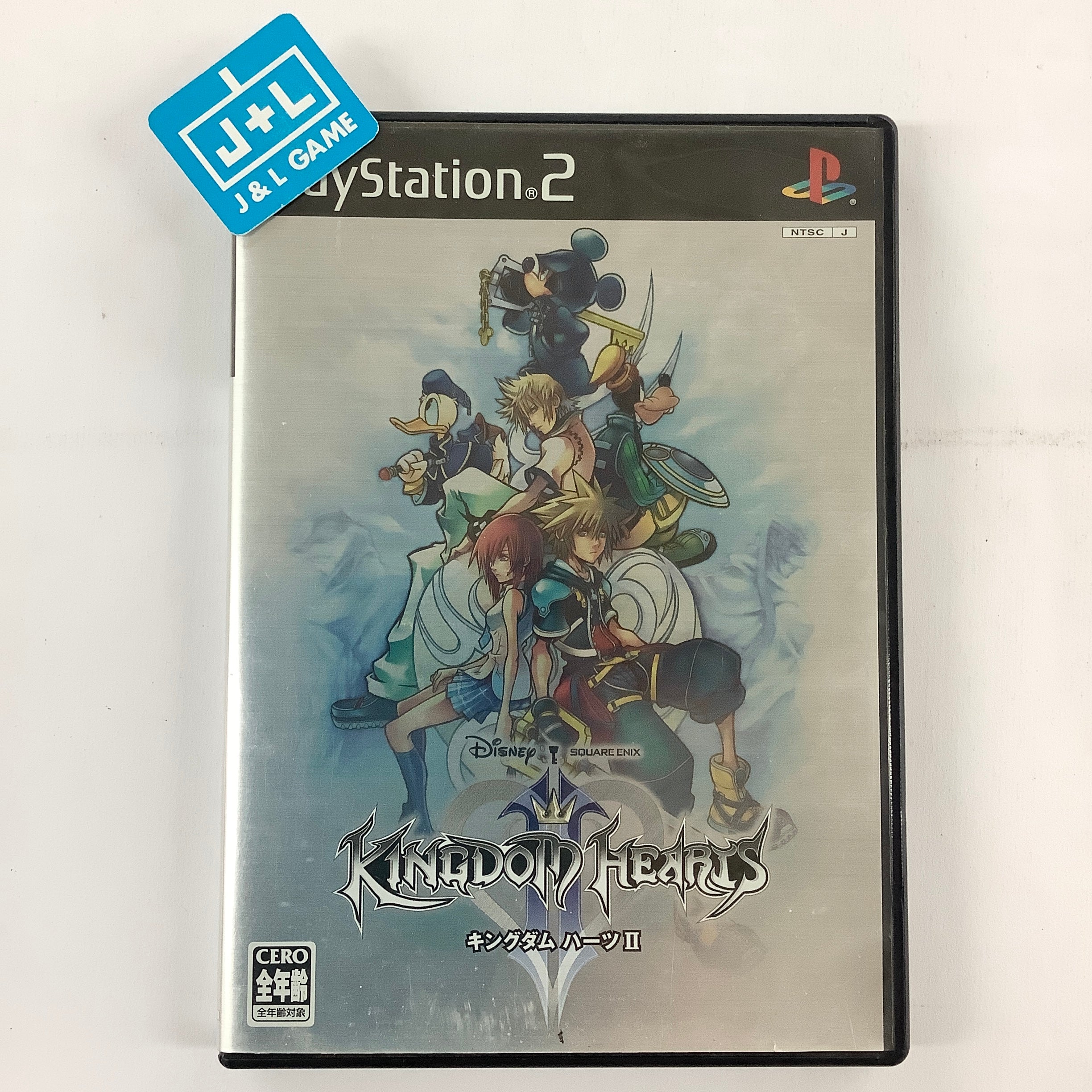 Kingdom Hearts II - (PS2) PlayStation 2 [Pre-Owned] (Japanese Import) Video Games Square Enix   