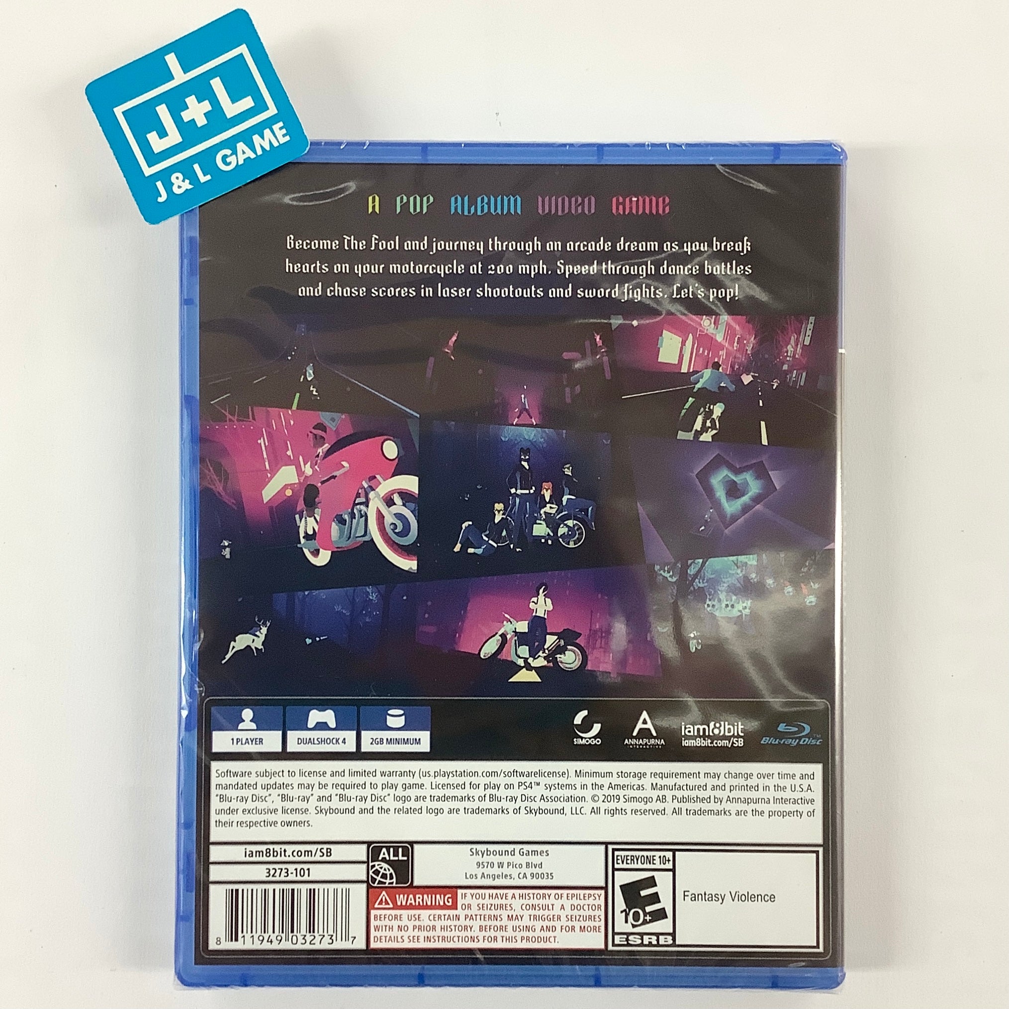 Sayonara Wild Hearts - (PS4) PlayStation 4 Video Games iam8bit   