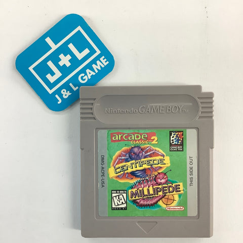 Arcade Classic No. 2: Centipede / Millipede - (GB) Game Boy [Pre-Owned] Video Games Nintendo   
