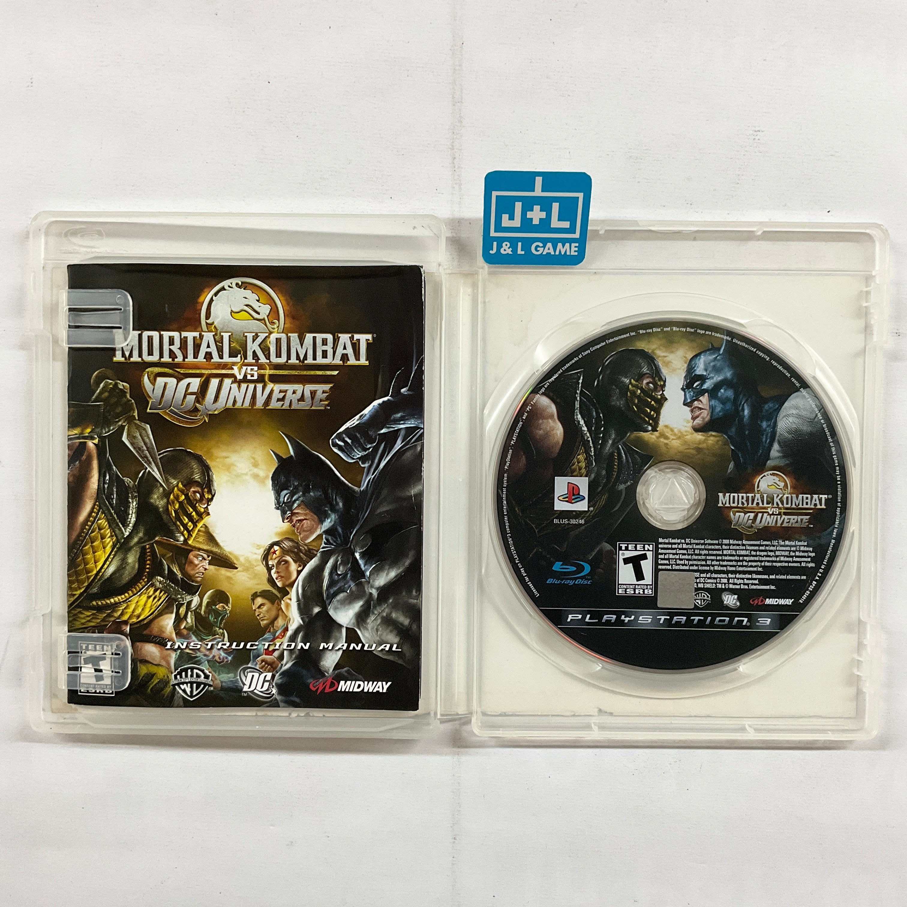 Mortal Kombat vs. DC Universe - (PS3) PlayStation 3 [Pre-Owned] Video Games Midway   
