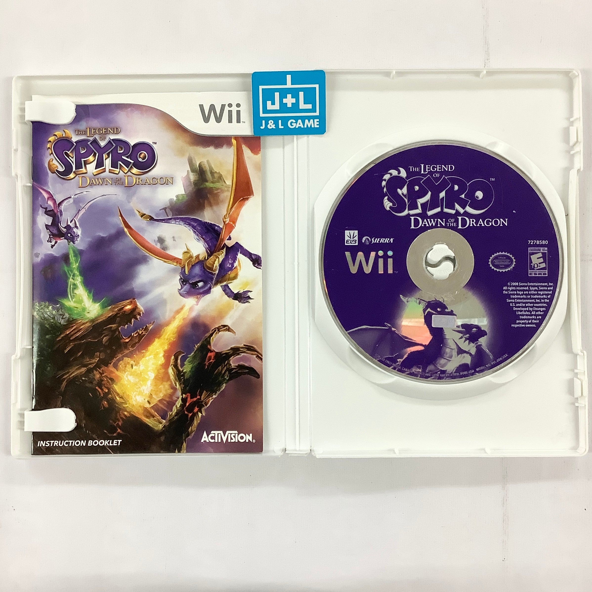 The Legend of Spyro: Dawn of the Dragon - Nintendo Wii [Pre-Owned] Video Games Activision   