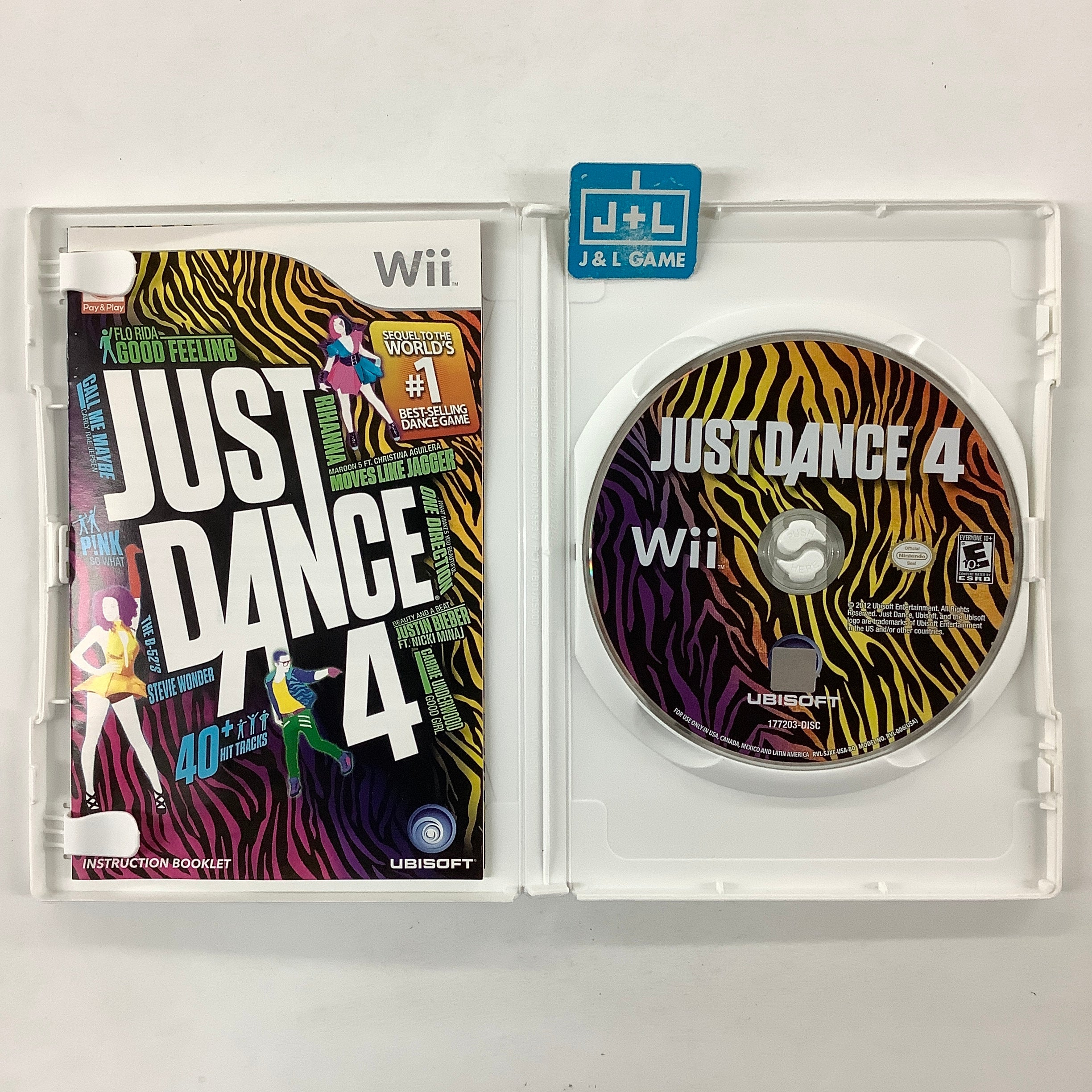 Just Dance 4 - Nintendo Wii [Pre-Owned] Video Games Ubisoft   