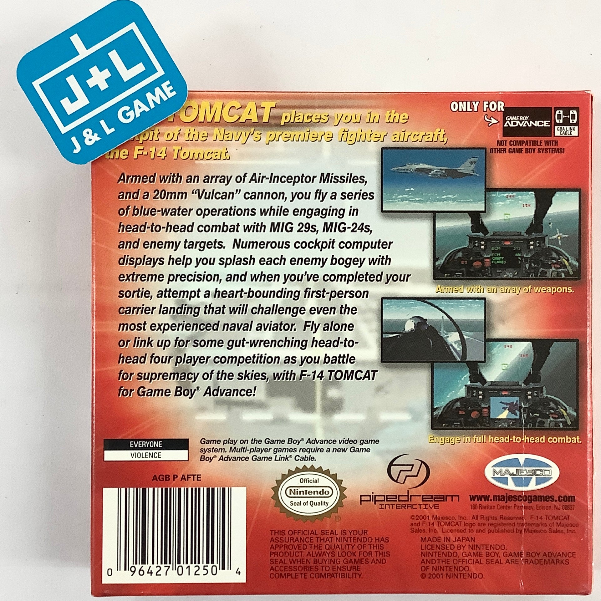 F-14 Tomcat - (GBA) Game Boy Advance [Pre-Owned] Video Games Majesco   
