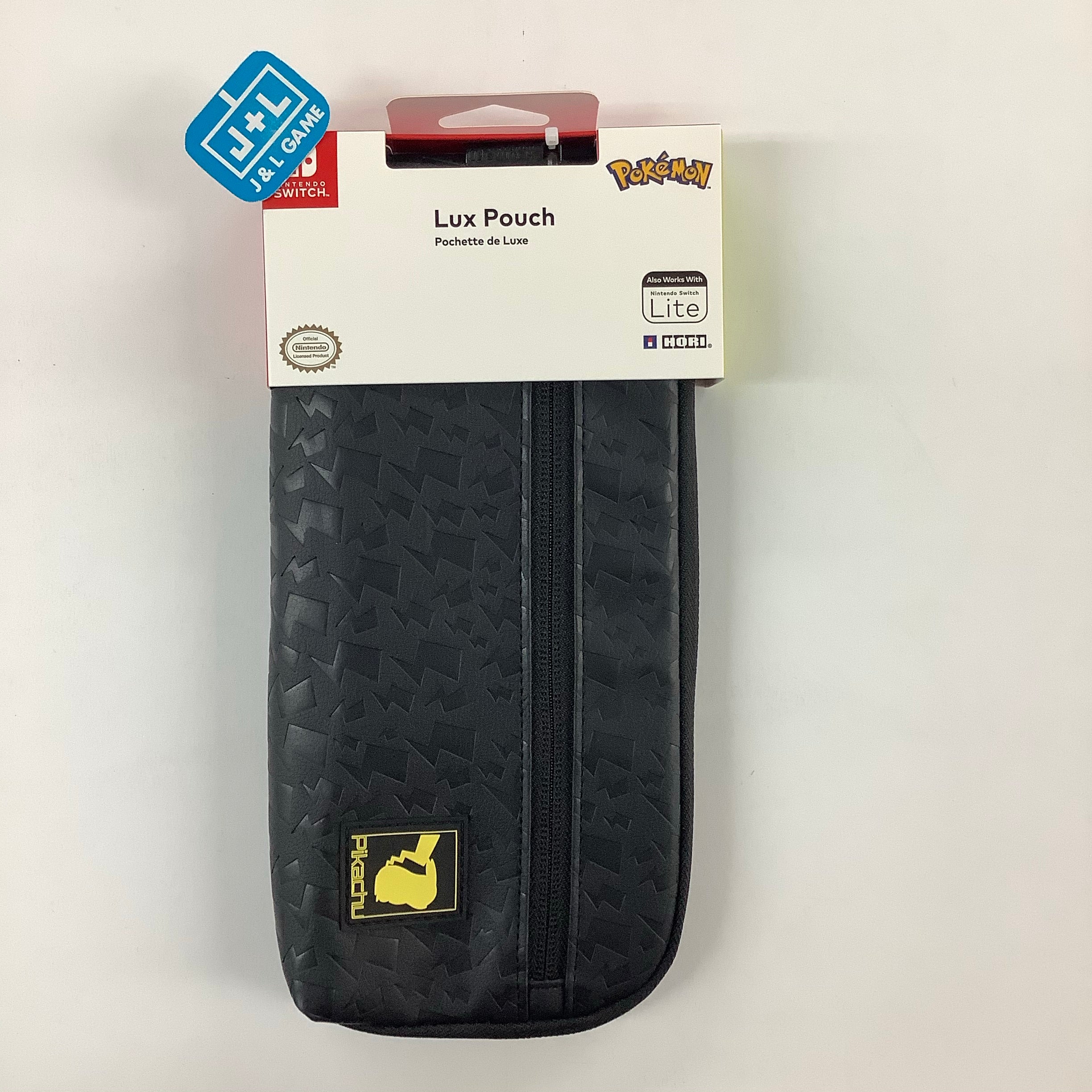 HORI Nintendo Switch Lite Lux Pouch (Pikachu) - (NSW) Nintendo Switch Accessories HORI   