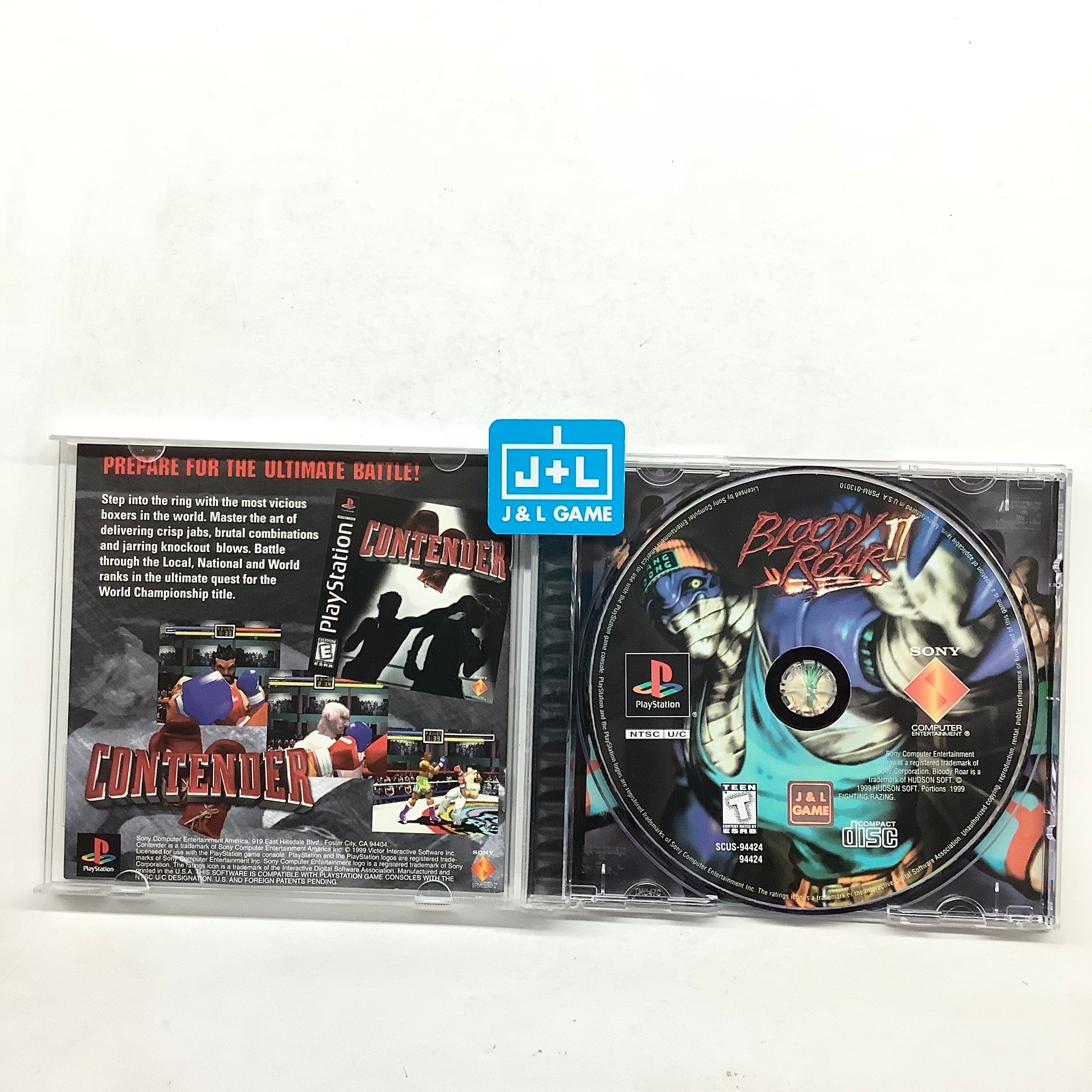 Bloody Roar II  - (PS1) PlayStation 1 [Pre-Owned] Video Games SCEA   