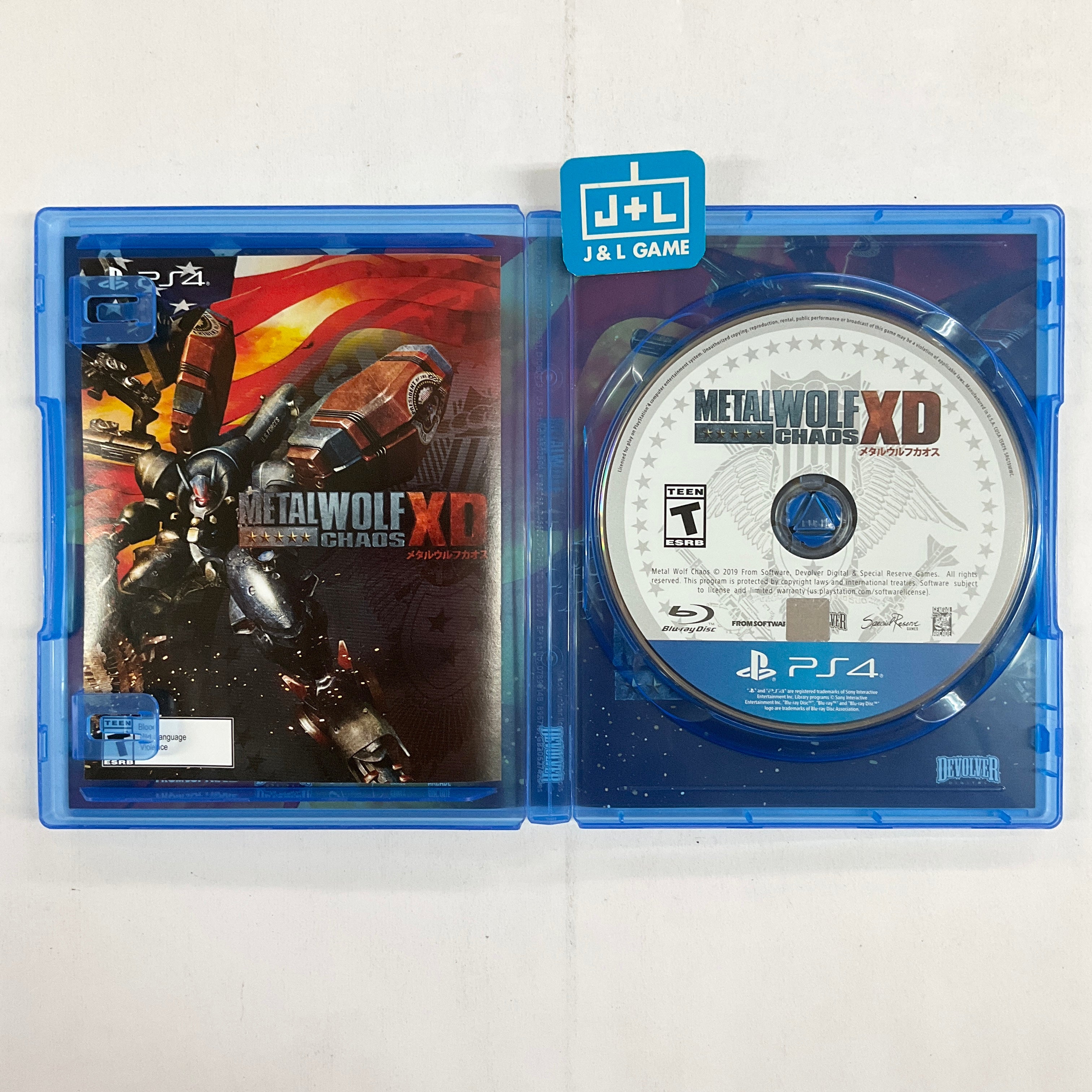Metal Wolf Chaos XD - (PS4) Playstation 4 [Pre-Owned] Video Games Devolver Digital   
