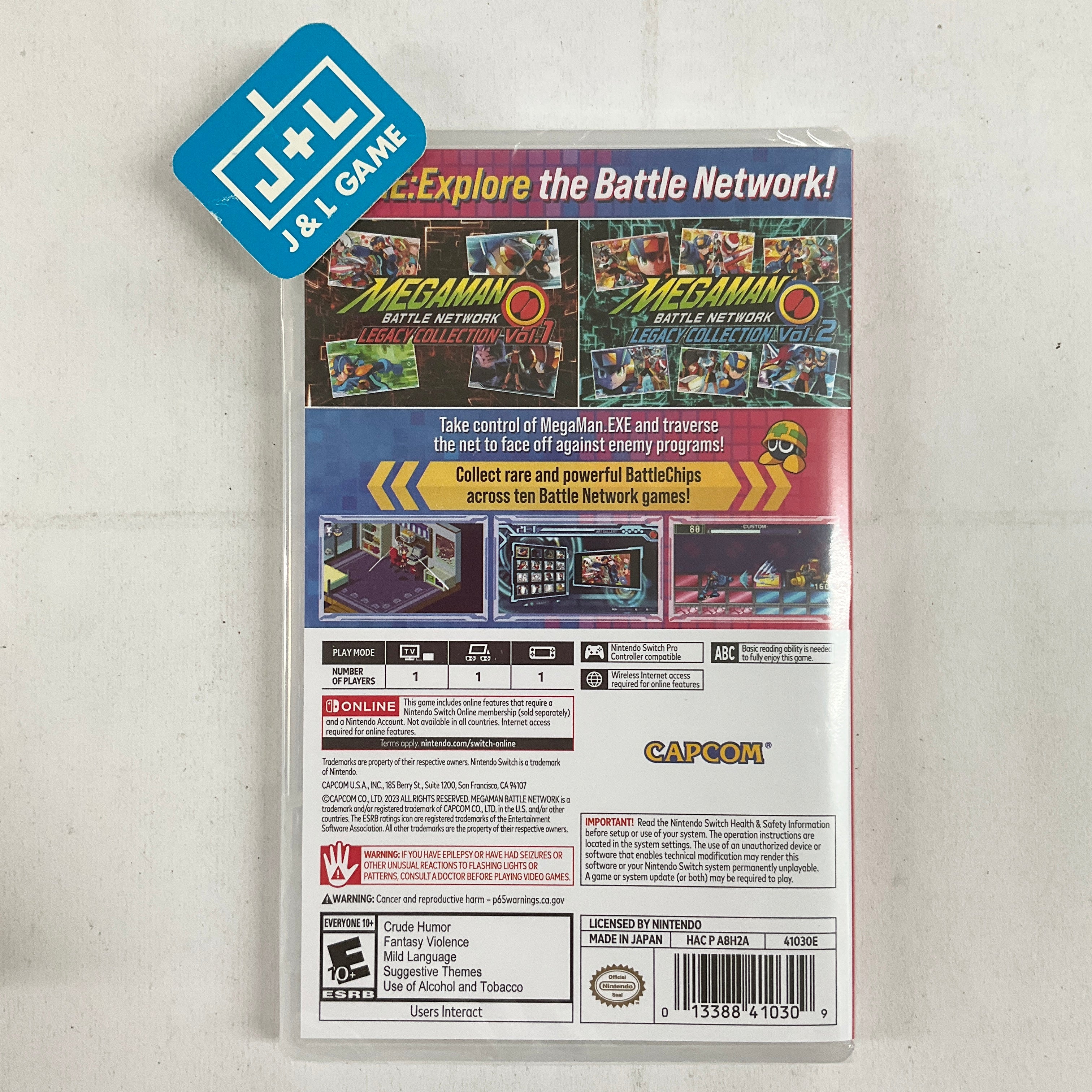Mega Man Battle Network Legacy Collection - (NSW) Nintendo Switch Video Games Capcom   