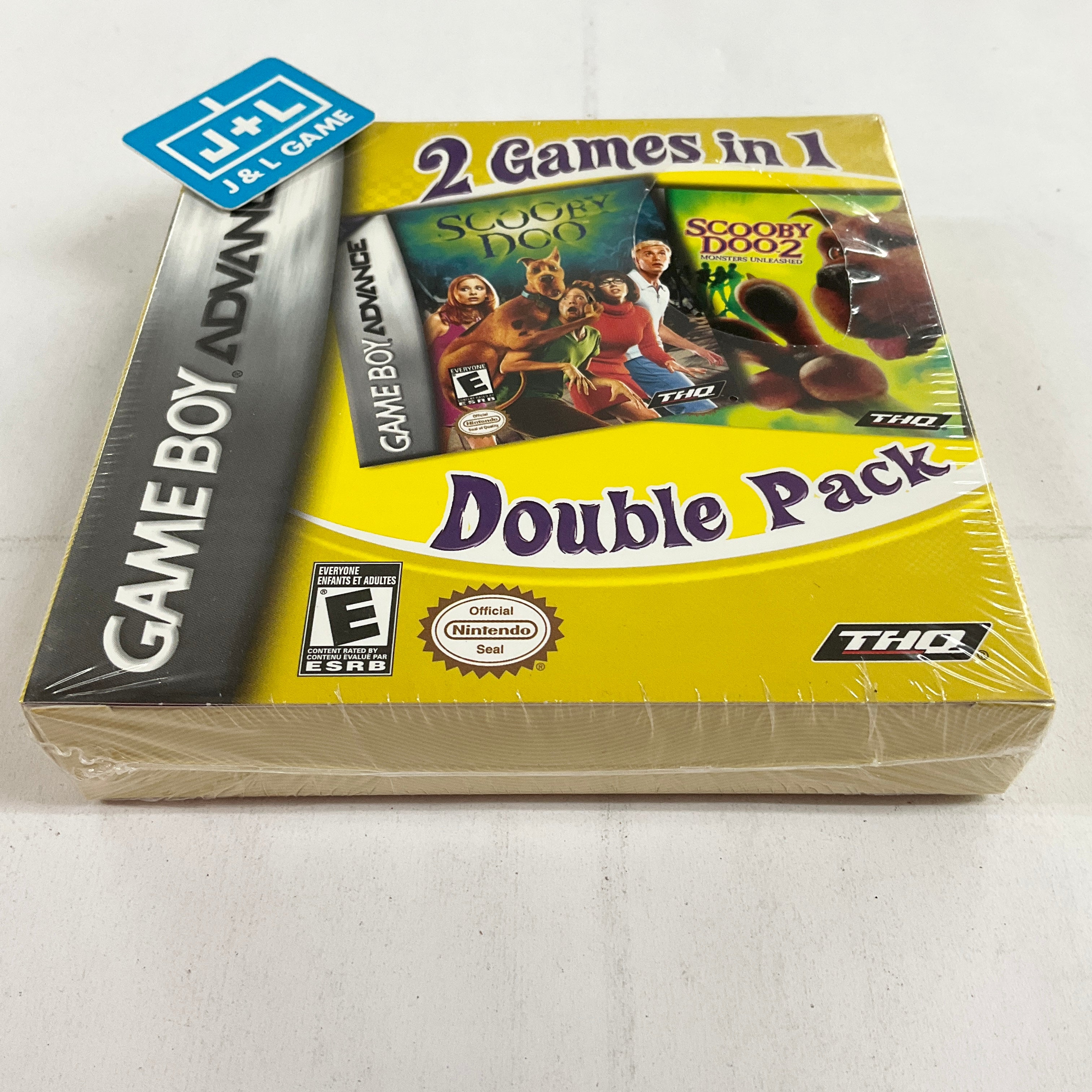 2 Games in 1 Double Pack: Scooby-Doo / Scooby-Doo 2: Monsters Unleashed - (GBA) Game Boy Advance Video Games THQ   