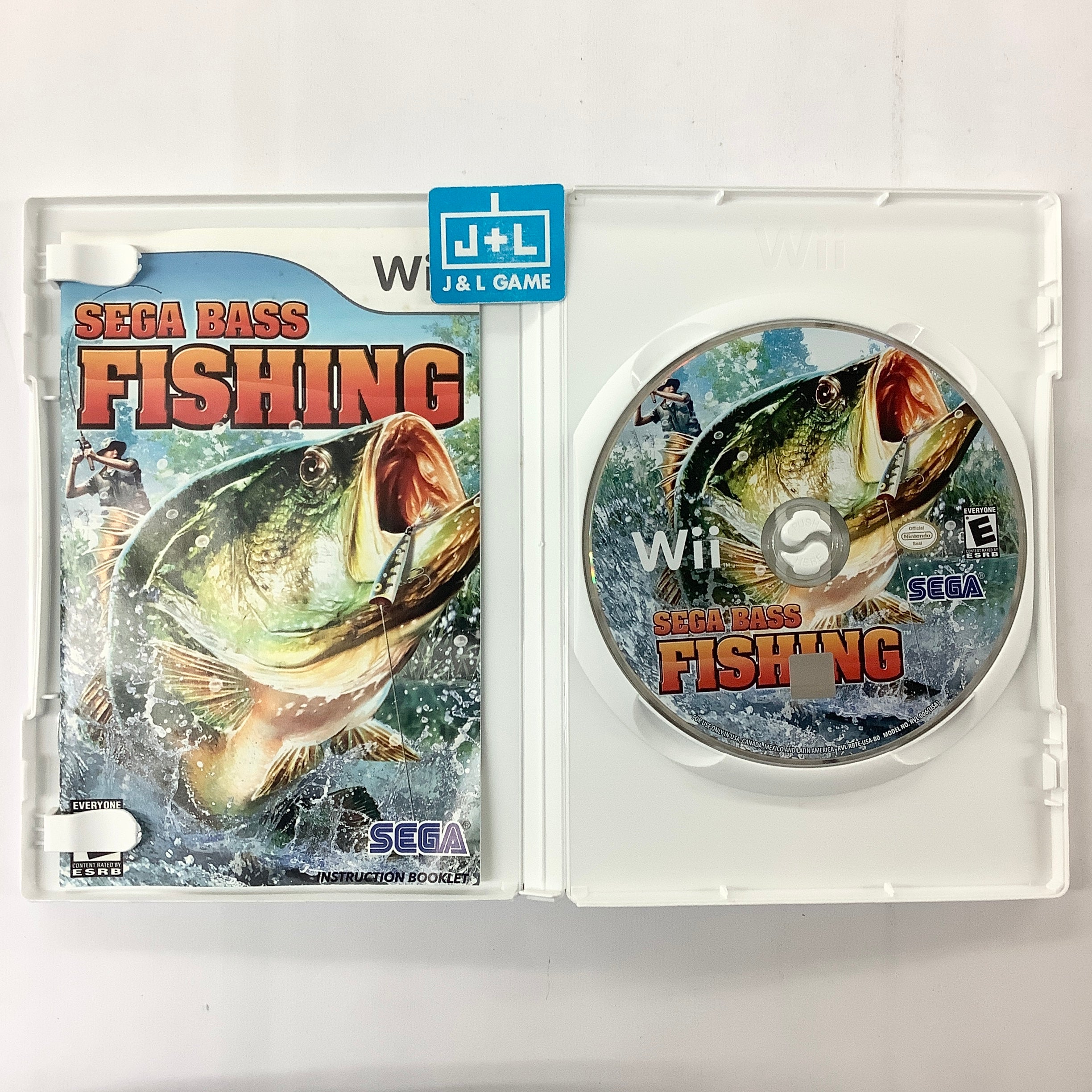 Sega Bass Fishing - Nintendo Wii [Pre-Owned] Video Games Sega   