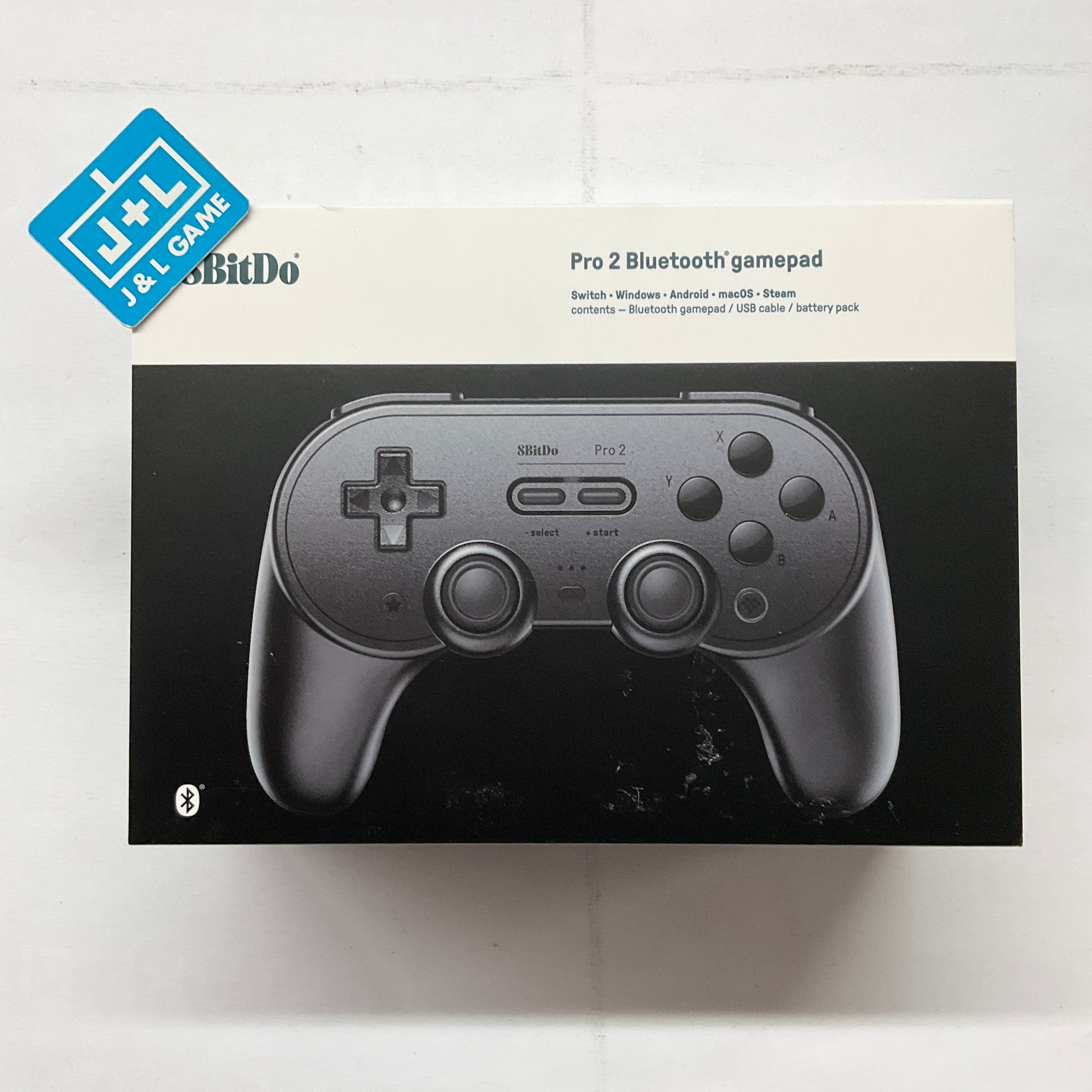 8Bitdo Sn30 Pro 2 Bluetooth Gamepad (Black Edition) - (NSW) Nintendo Switch Accessories 8Bitdo   