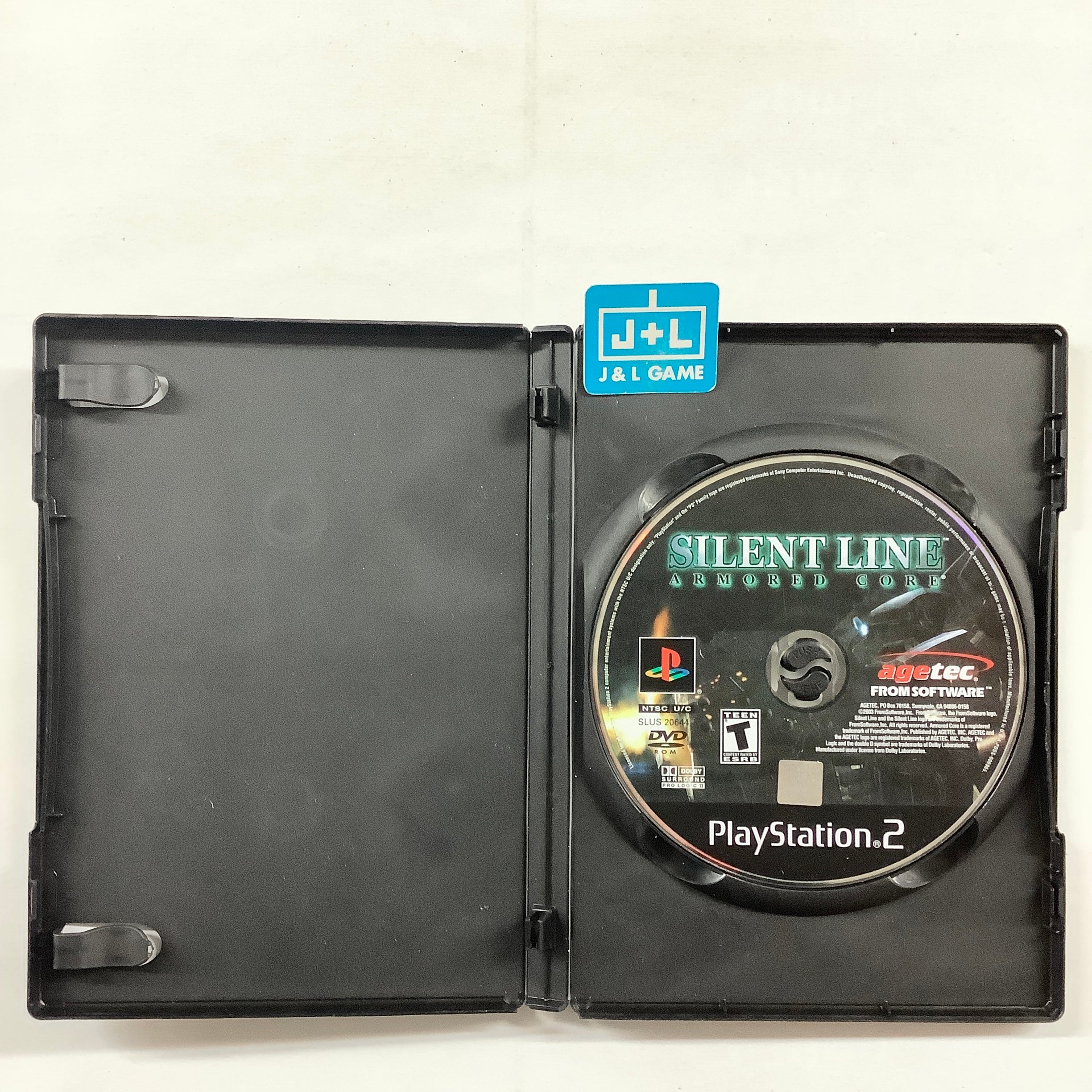Silent Line: Armored Core - (PS2) PlayStation 2 [Pre-Owned] Video Games From Software   