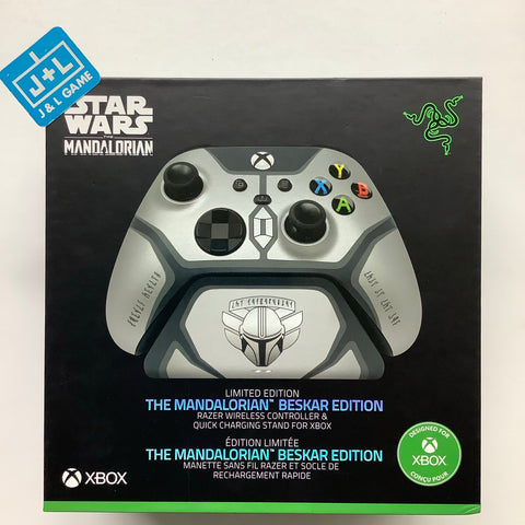 Xbox Series x Razer Wireless Pro Controller ( Mandalorian Limited Edition ) & Quick Charging Stand Bundle - Xbox Series X|S Accessories Razer   