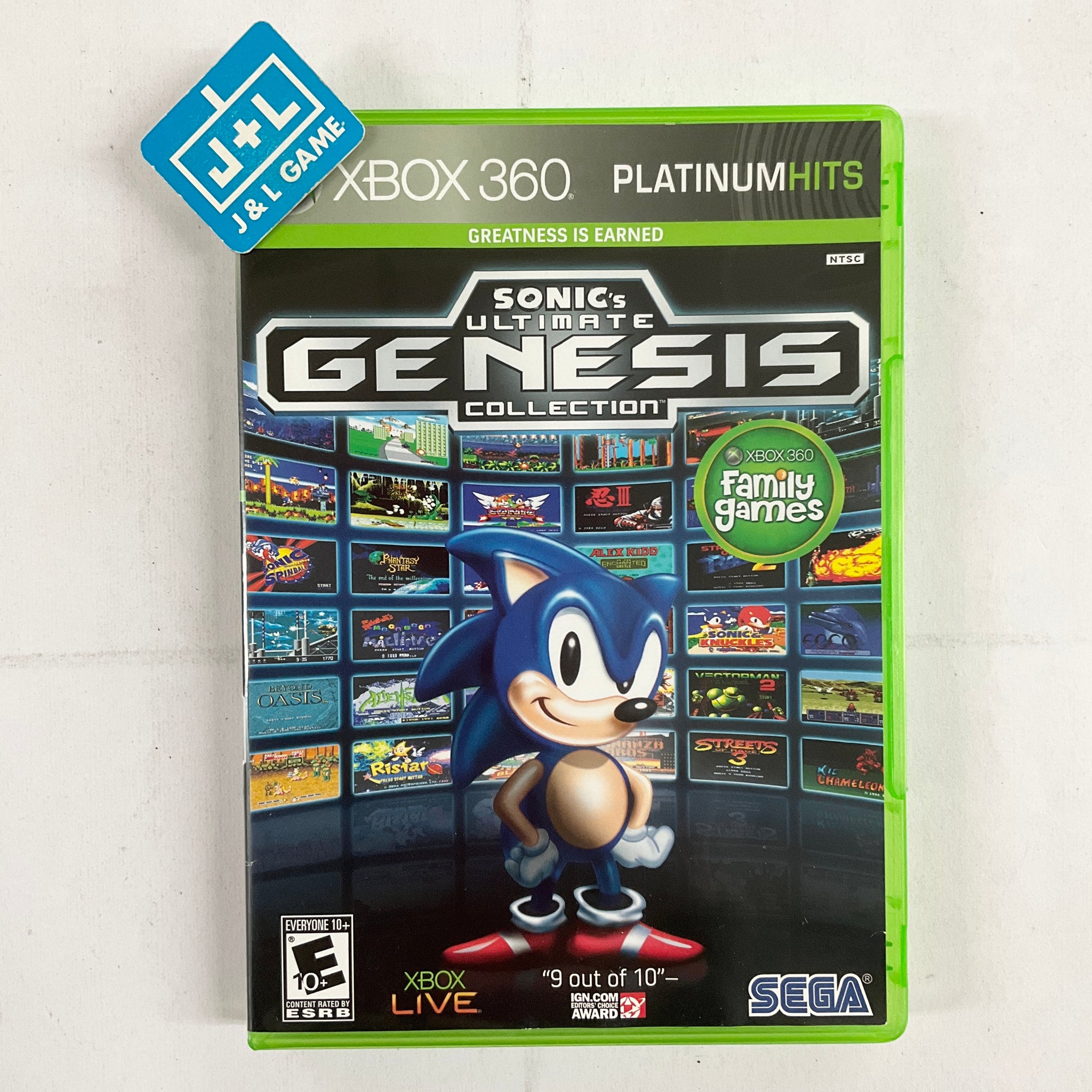 Sonic's Ultimate Genesis Collection (Platinum Hits) - Xbox 360 [Pre-Ow ...