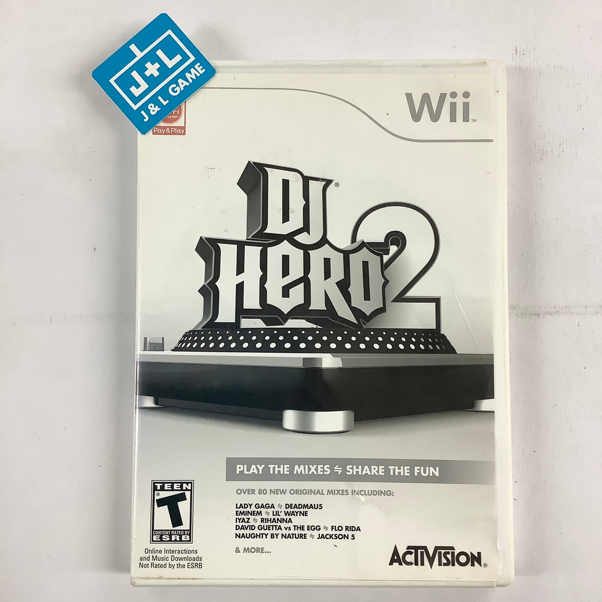 DJ Hero 2 - Nintendo Wii [Pre-Owned] Video Games Activision   