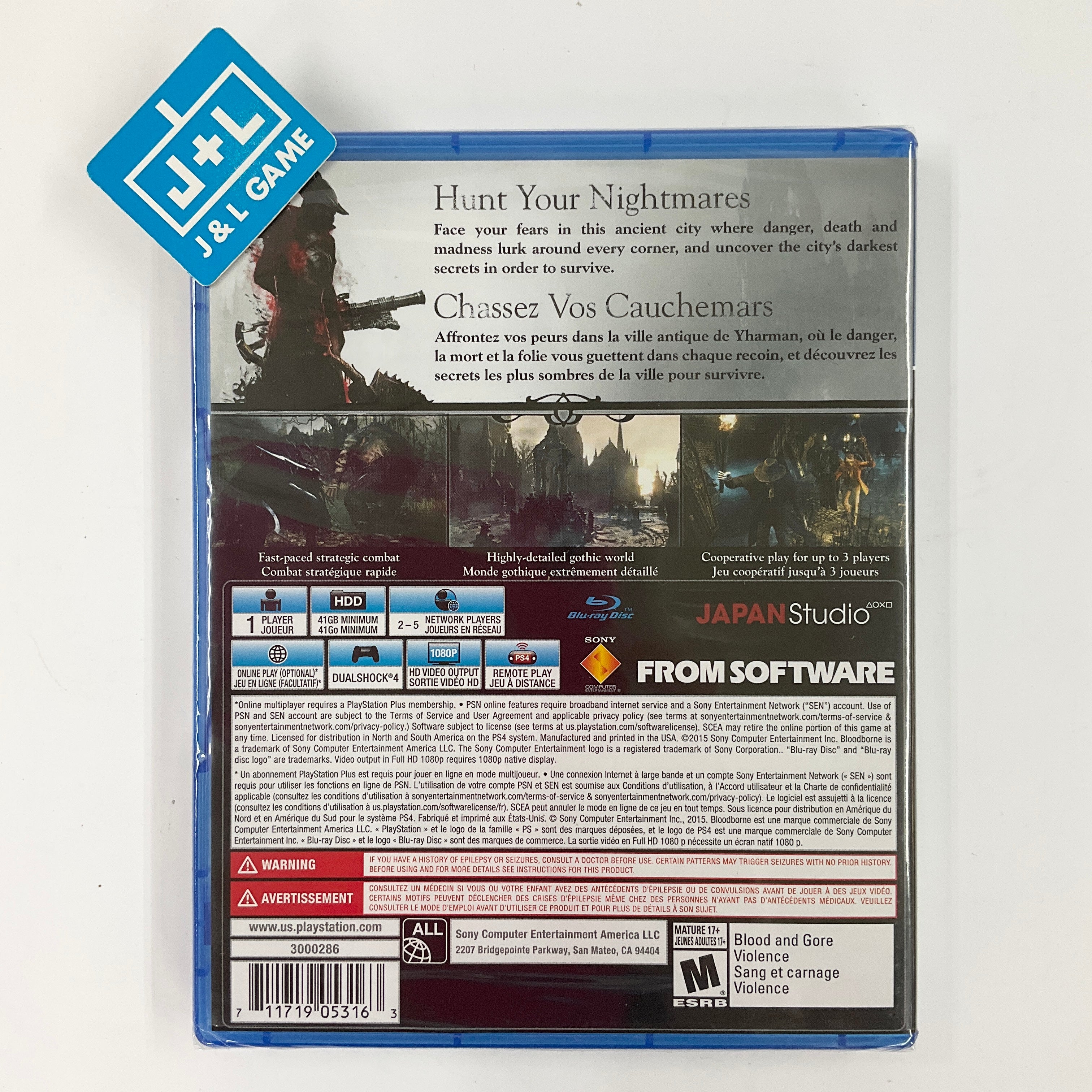 Bloodborne - (PS4) PlayStation 4 Video Games SONY   