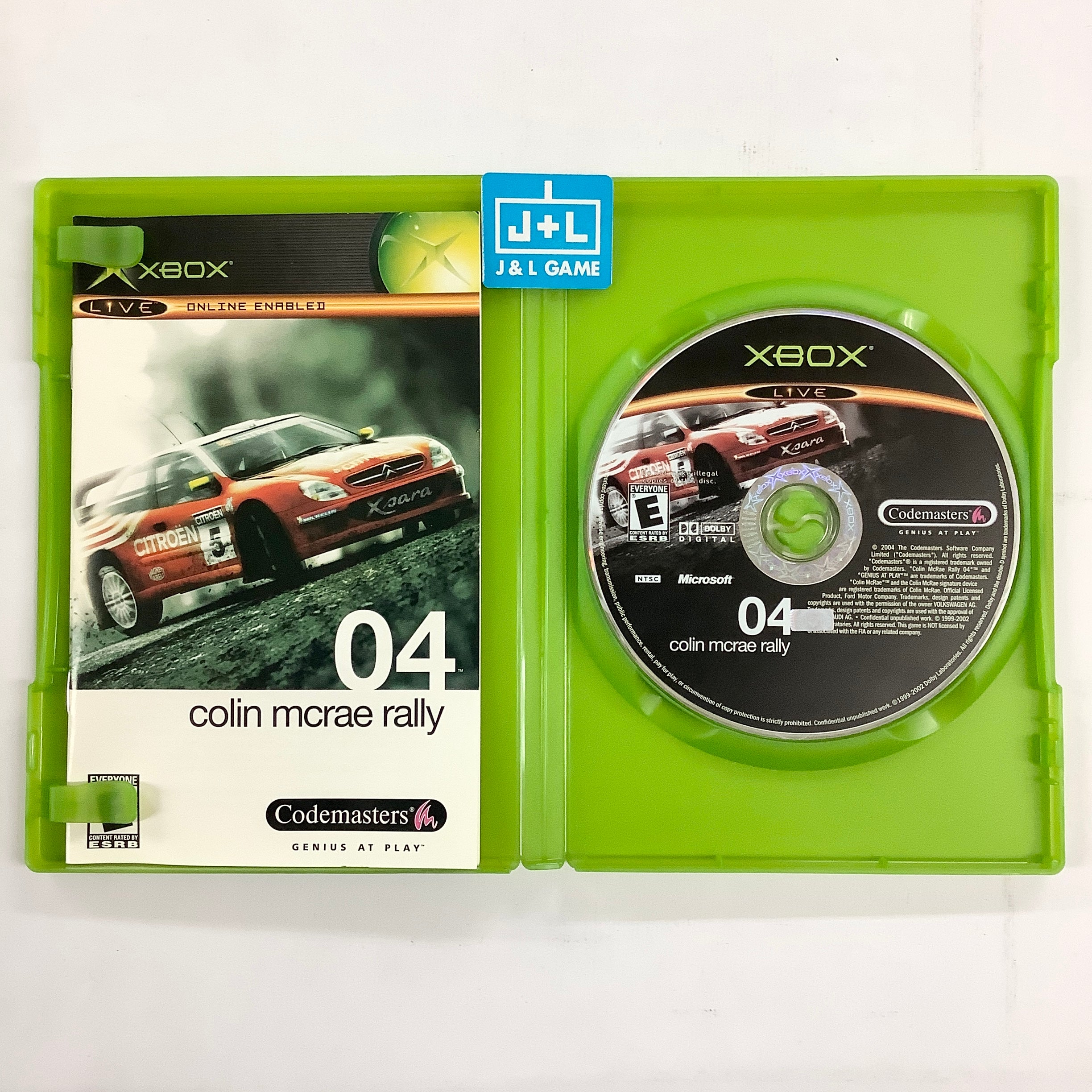 Colin McRae Rally 04 - (XB) Xbox [Pre-Owned] Video Games Codemasters   