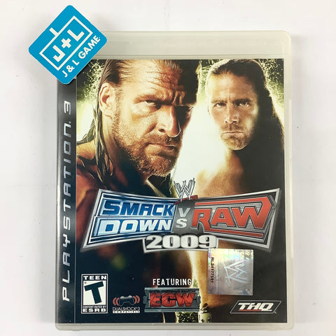 WWE SmackDown vs. Raw 2009 - (PS3) PlayStation 3 [Pre-Owned] Video Games THQ   