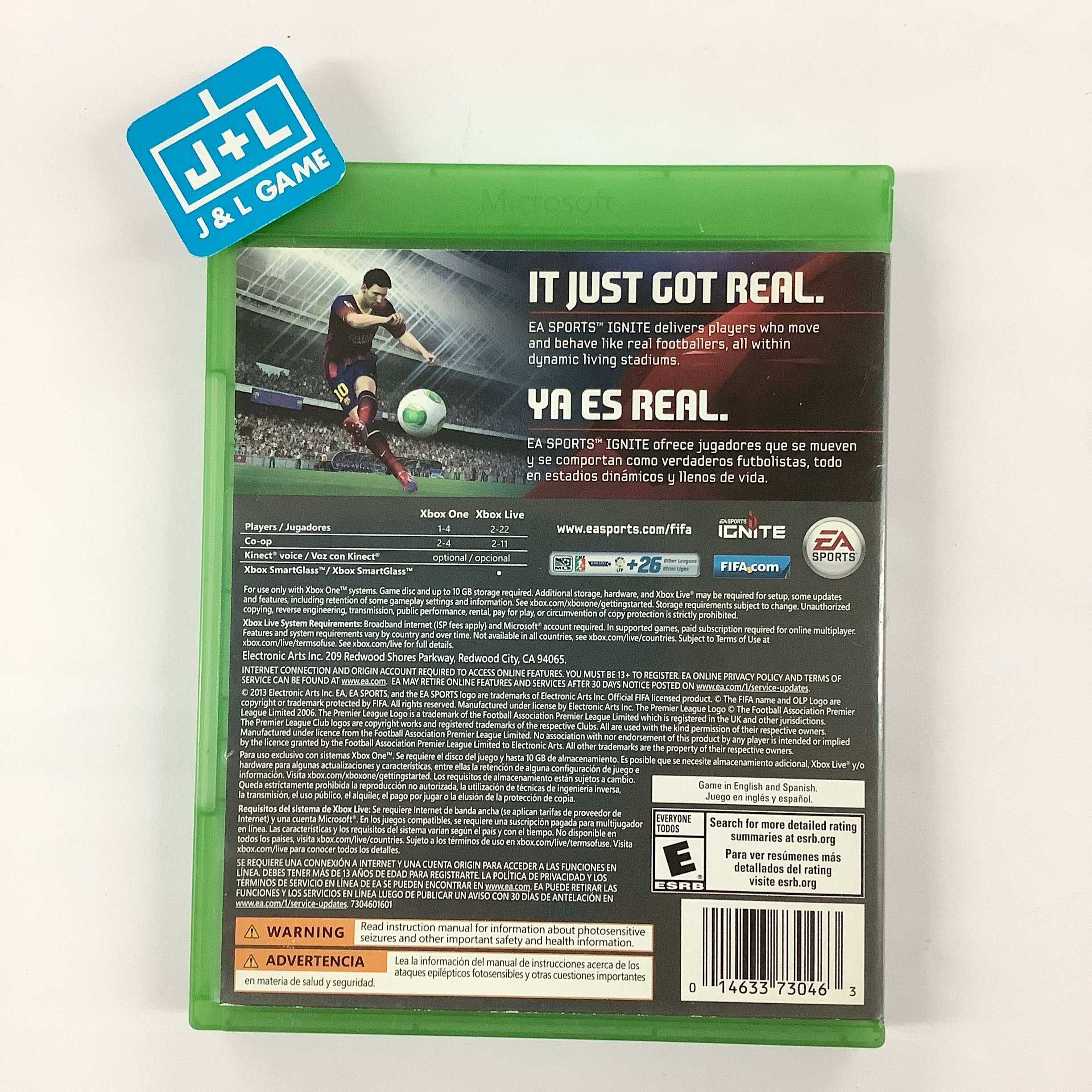 FIFA 14 - (XB1) Xbox One [Pre-Owned] Video Games EA Sports   