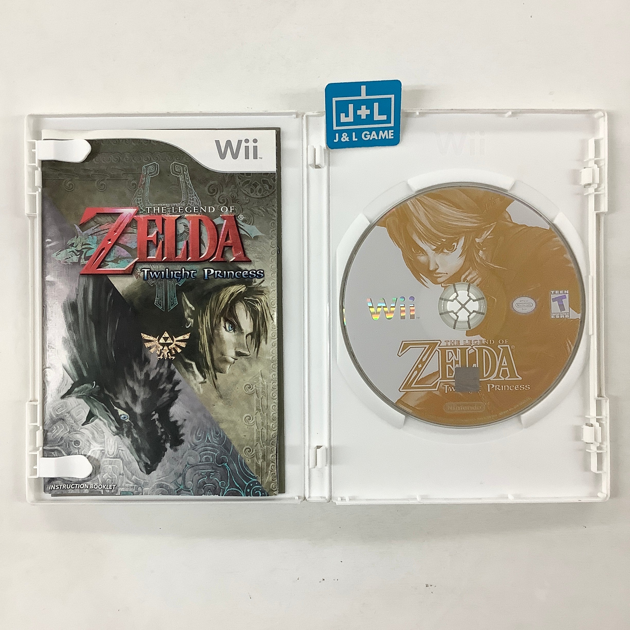 The Legend of Zelda: Twilight Princess - Nintendo Wii [Pre-Owned] Video Games Nintendo   