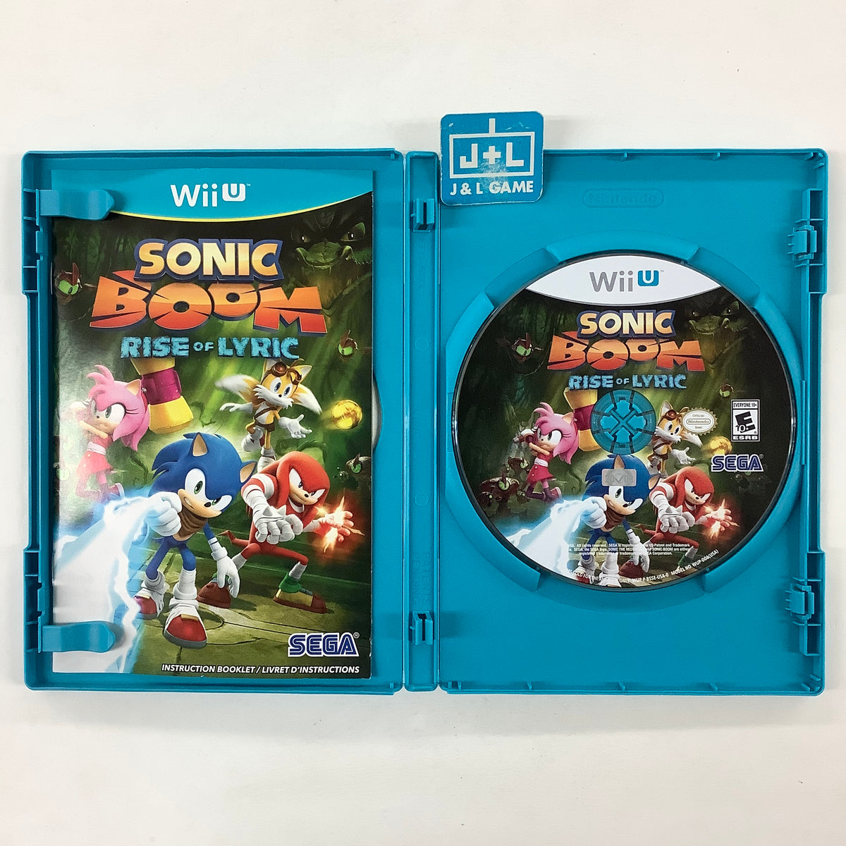 Sonic Boom: Rise of Lyric - Nintendo Wii U [Pre-Owned] | J&L Game