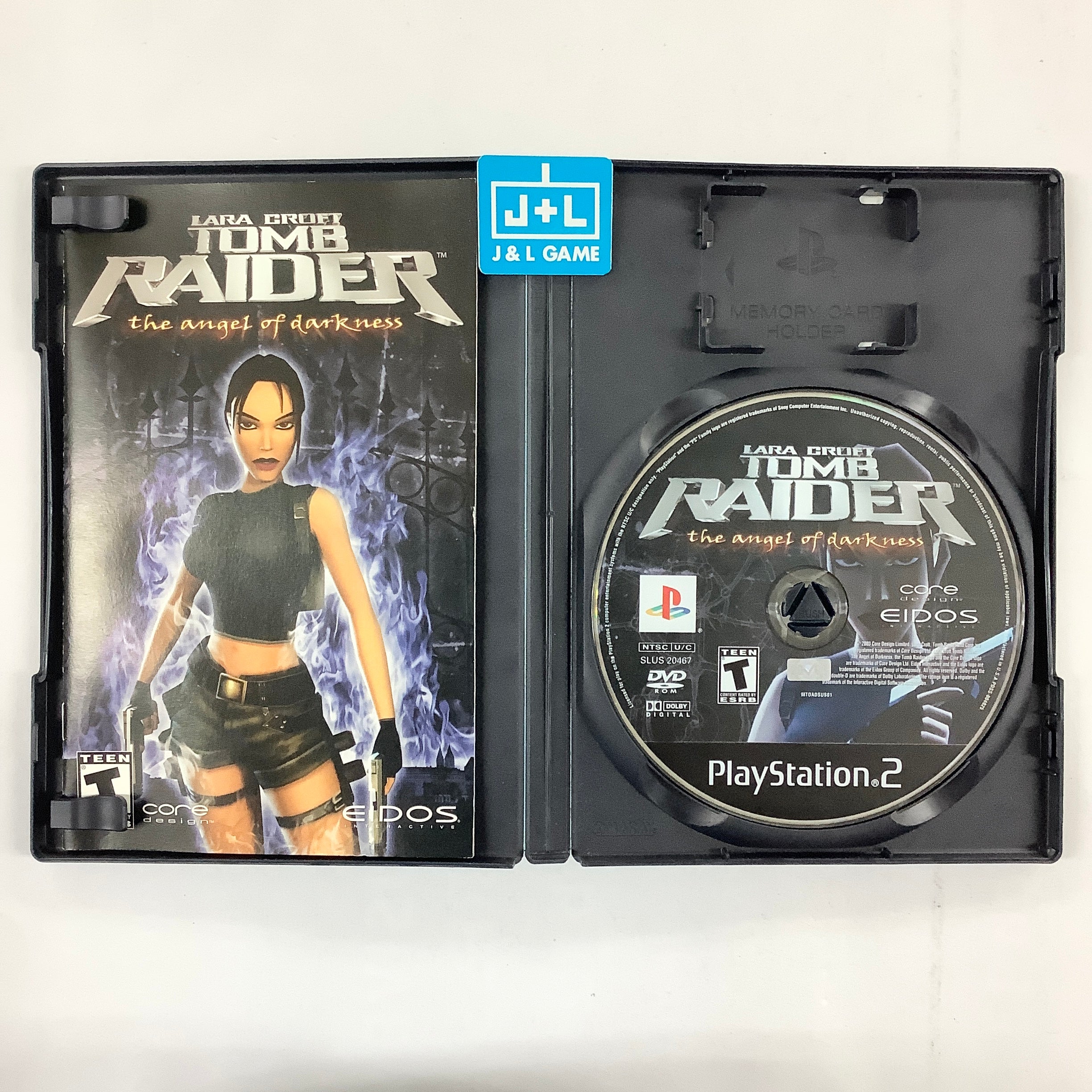 Tomb Raider: The Angel of Darkness - (PS2) PlayStation 2 [Pre-Owned] Video Games Eidos Interactive   