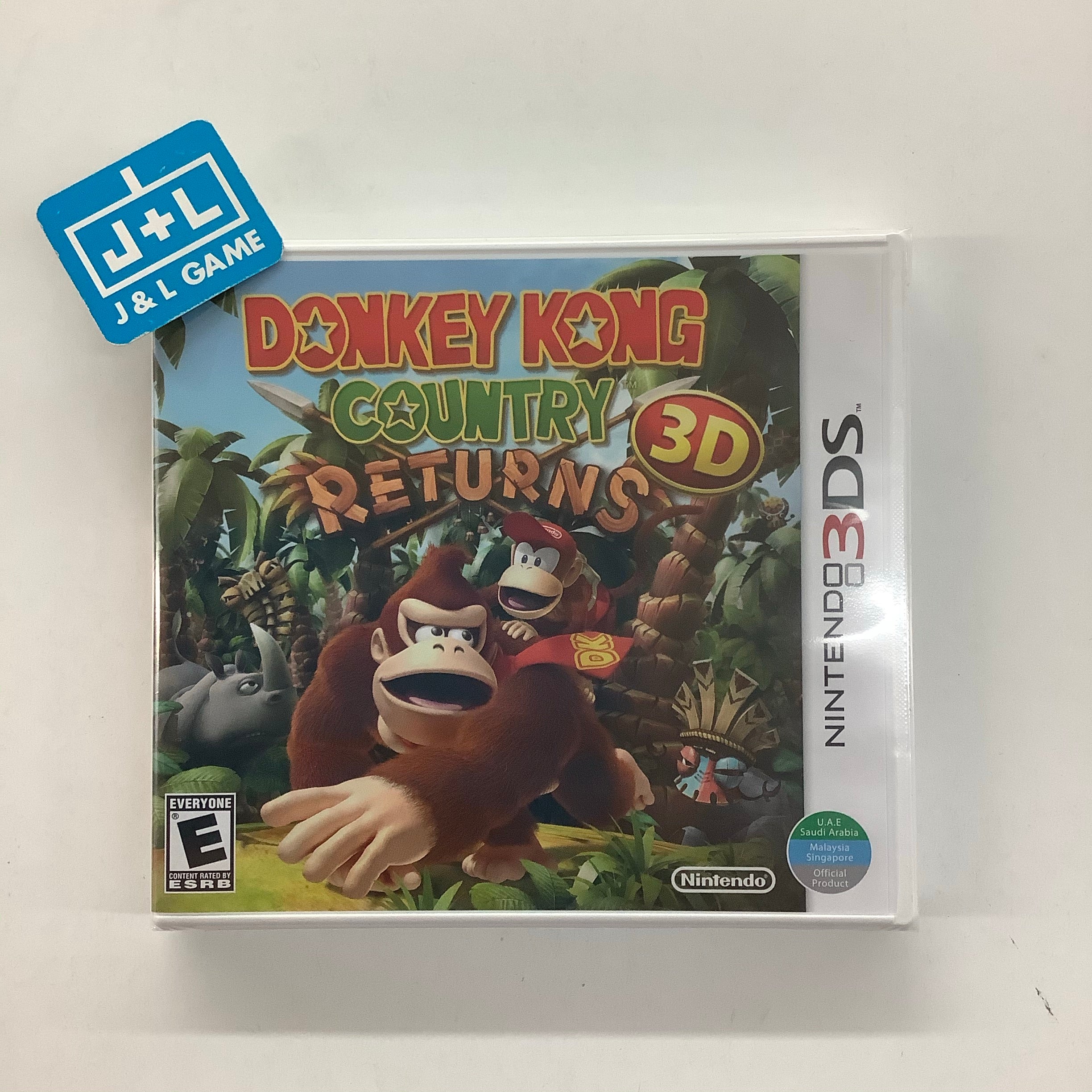 Donkey Kong Country Returns 3D - Nintendo 3DS (World Edition) Video Games Nintendo   