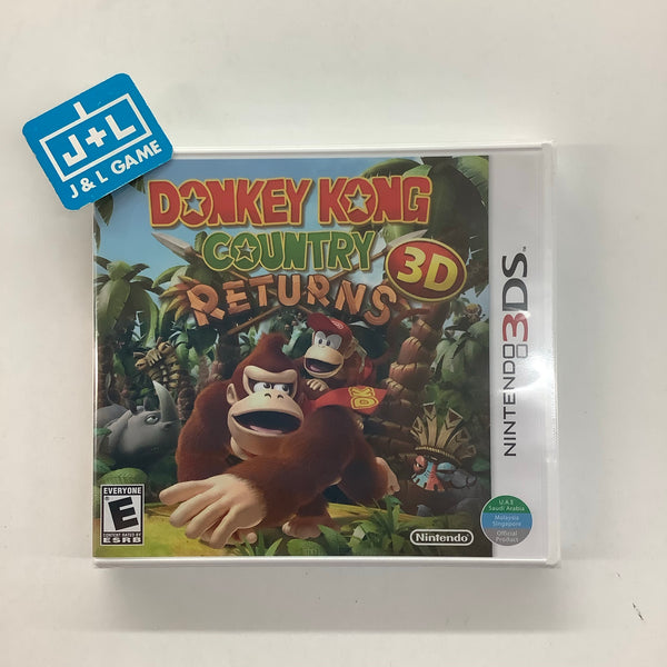 Donkey Kong Country Returns 3D - Nintendo 3DS (World Edition